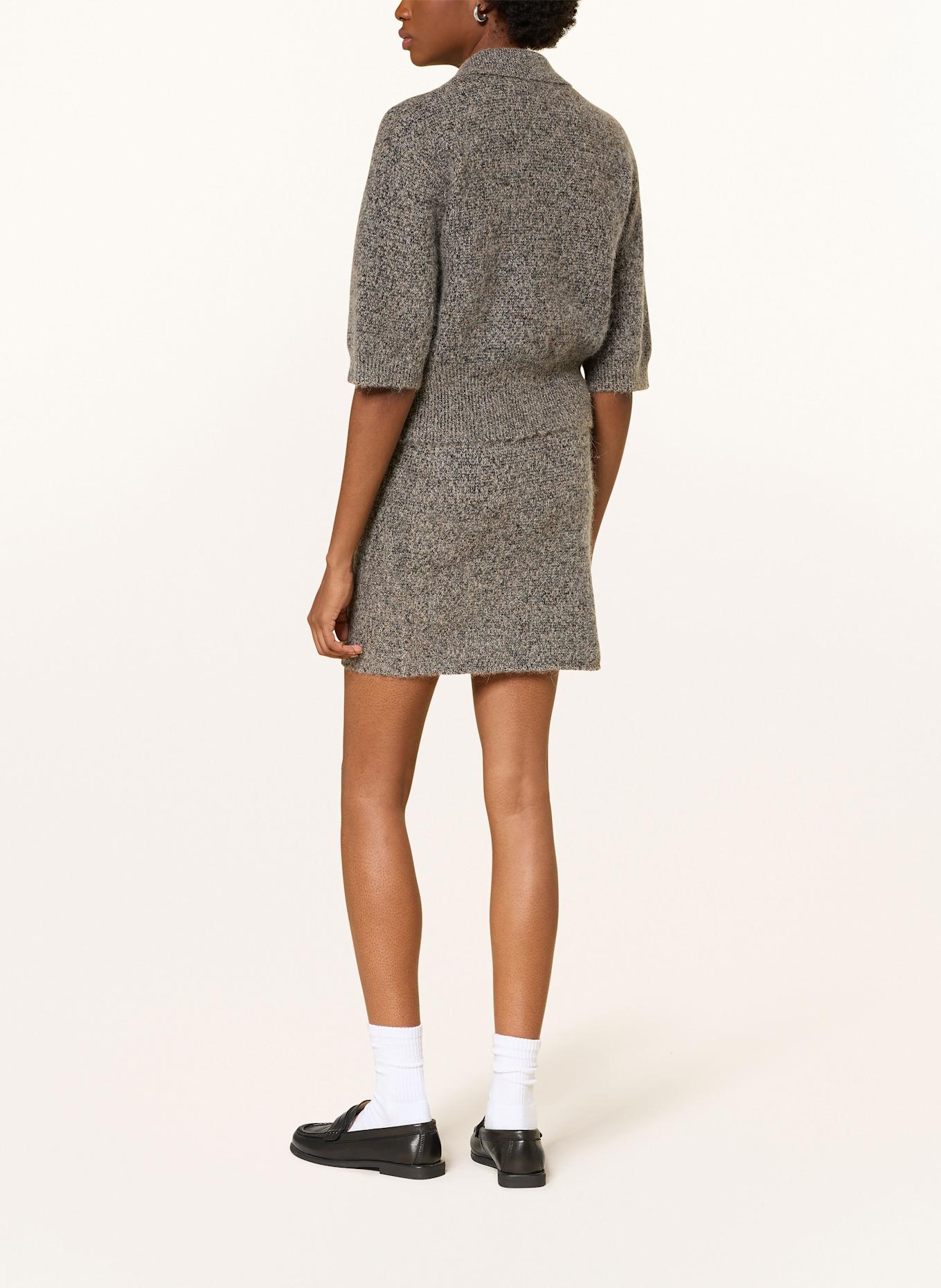 SAMSØE SAMSØE Knit skirt SAKELSIE: GRAY / ROSE