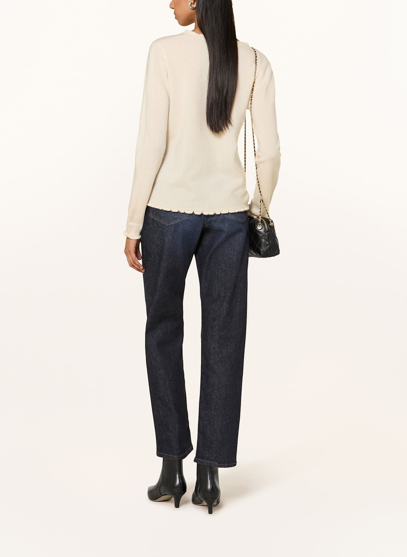 lilienfels Strickjacke aus Cashmere: CREME