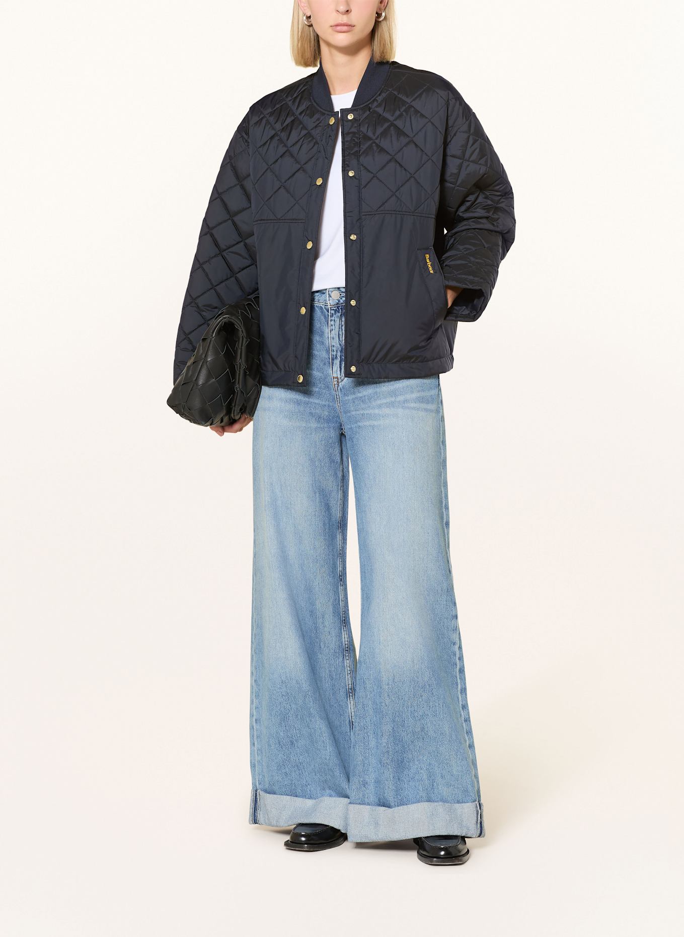 Barbour Steppjacke WETHERBY: DUNKELBLAU