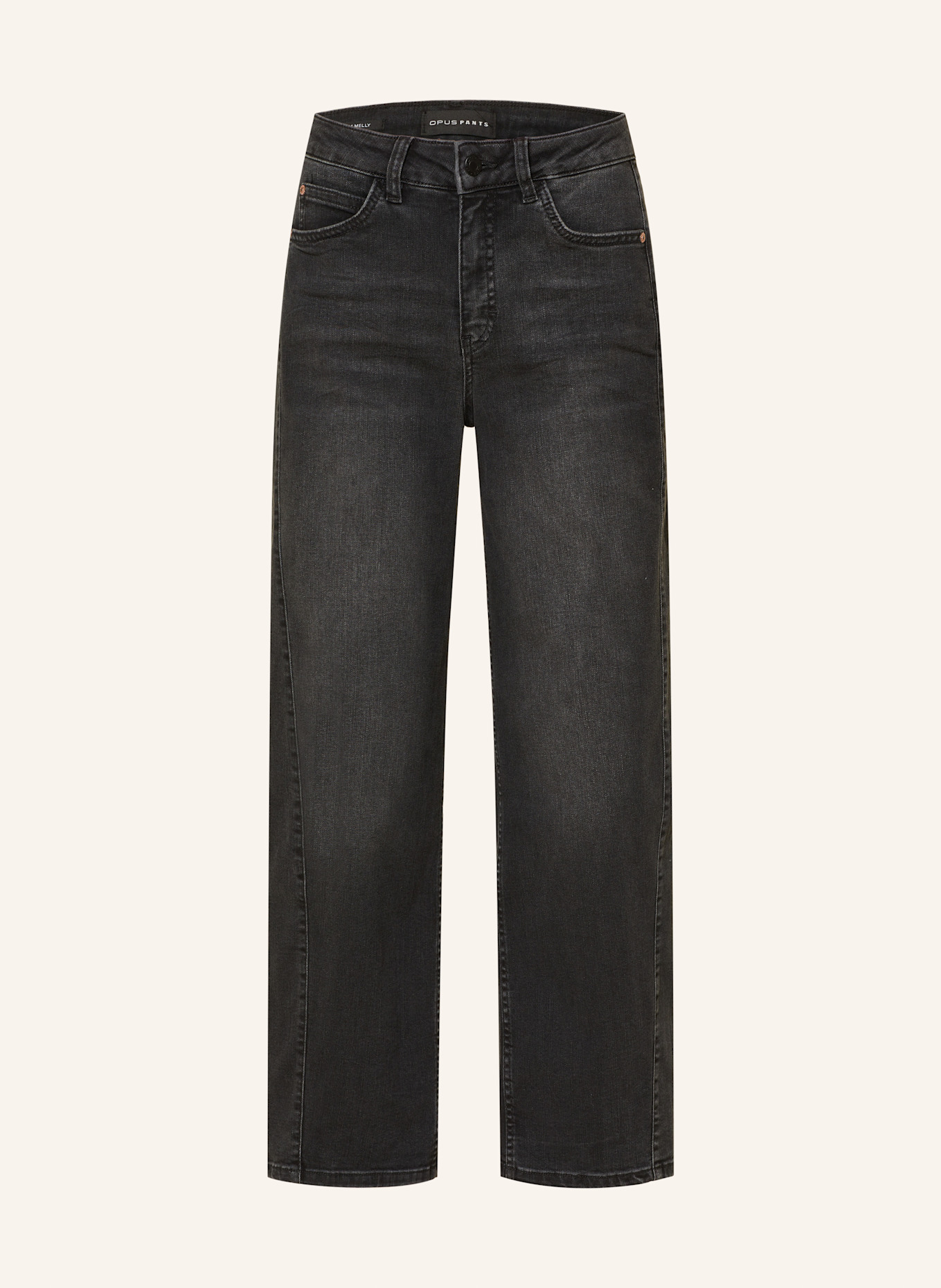 OPUS PANTS Barrel Jeans MELLY TWIST: SCHWARZ