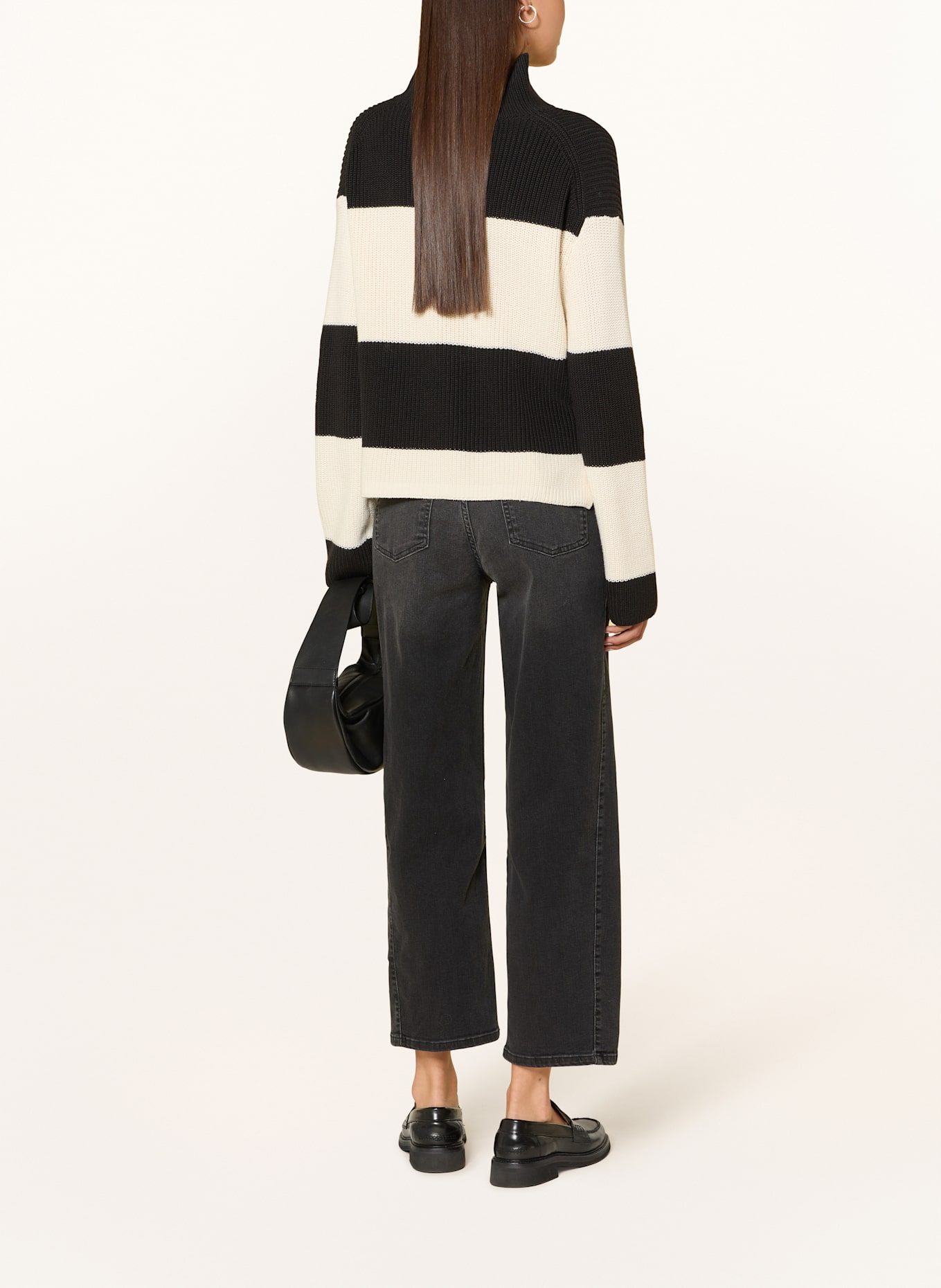 OPUS PANTS Barrel Jeans MELLY TWIST: SCHWARZ