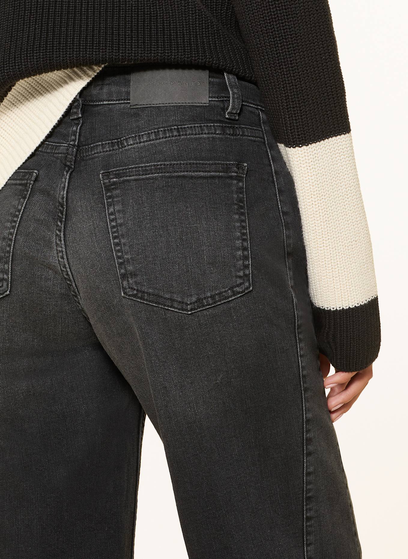 OPUS PANTS Barrel Jeans MELLY TWIST: SCHWARZ