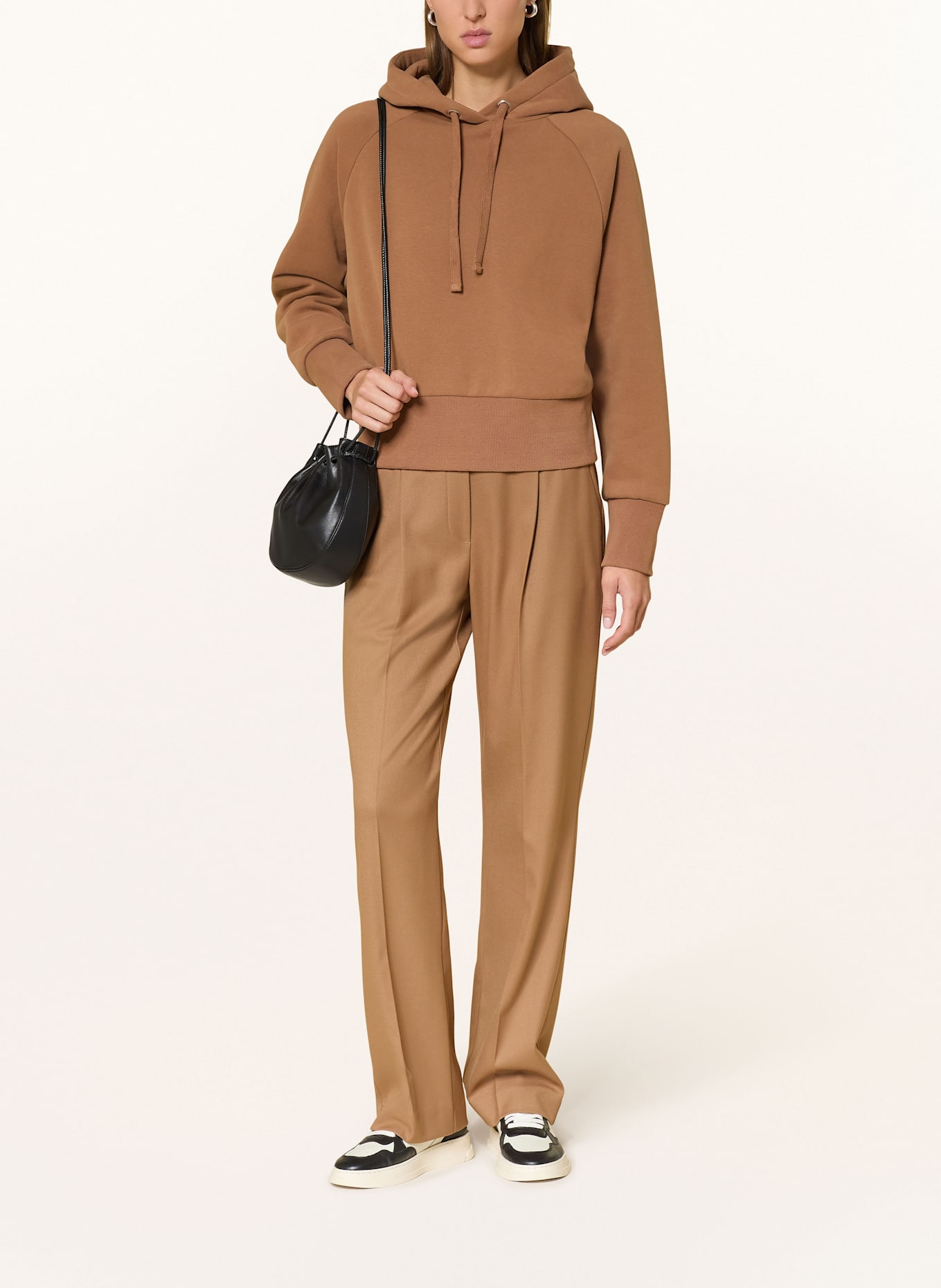 OPUS PANTS Marlenehose MACIE VIBE: CAMEL