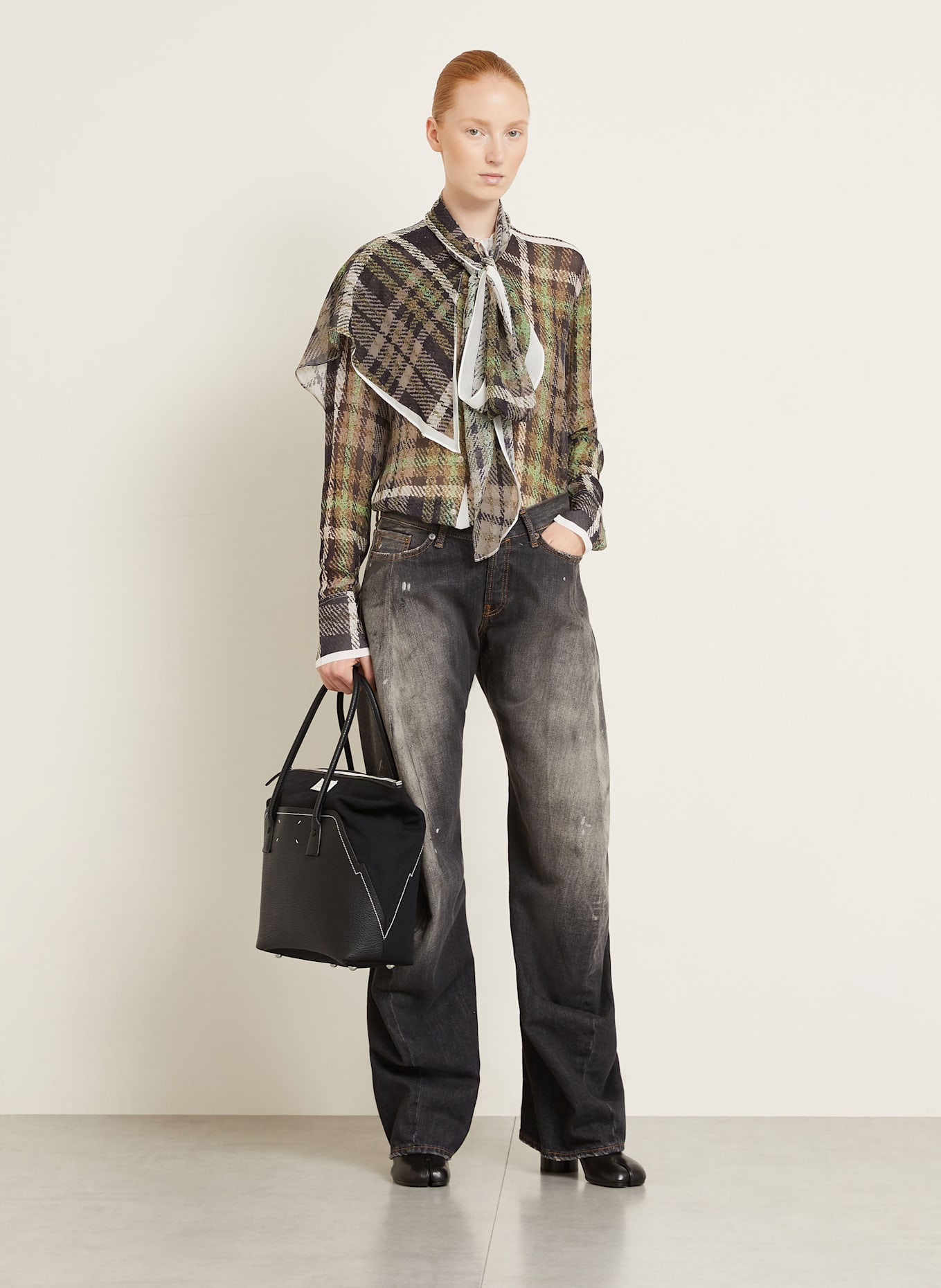 Maison Margiela Torba shopper MEDIUM: CZARNY