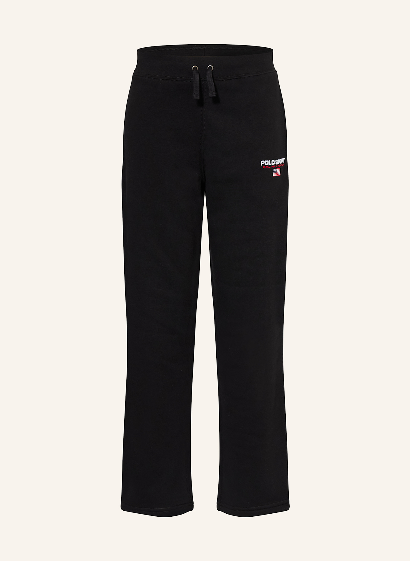 POLO RALPH LAUREN Sweatpants: SCHWARZ / WEISS / ROT