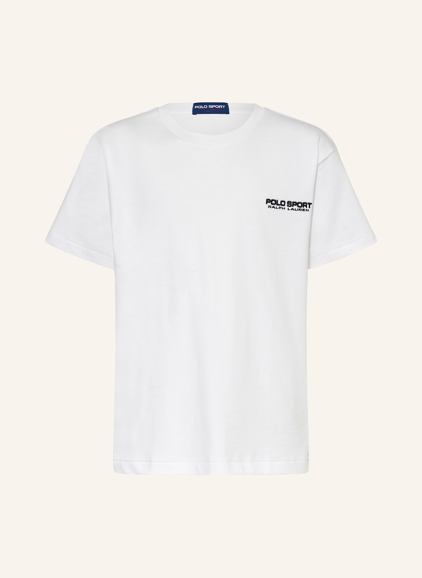 POLO RALPH LAUREN T-Shirt: WEISS / SCHWARZ