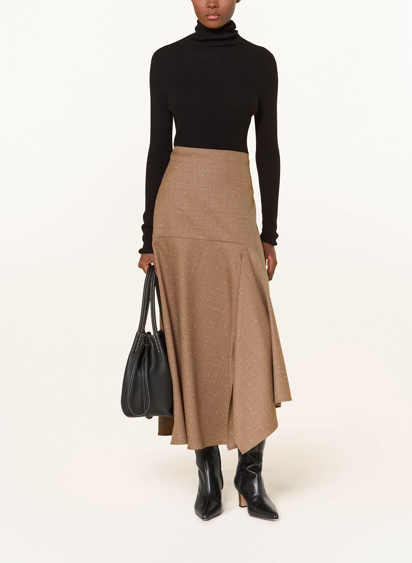 FABIANA FILIPPI Rollkragenpullover: SCHWARZ