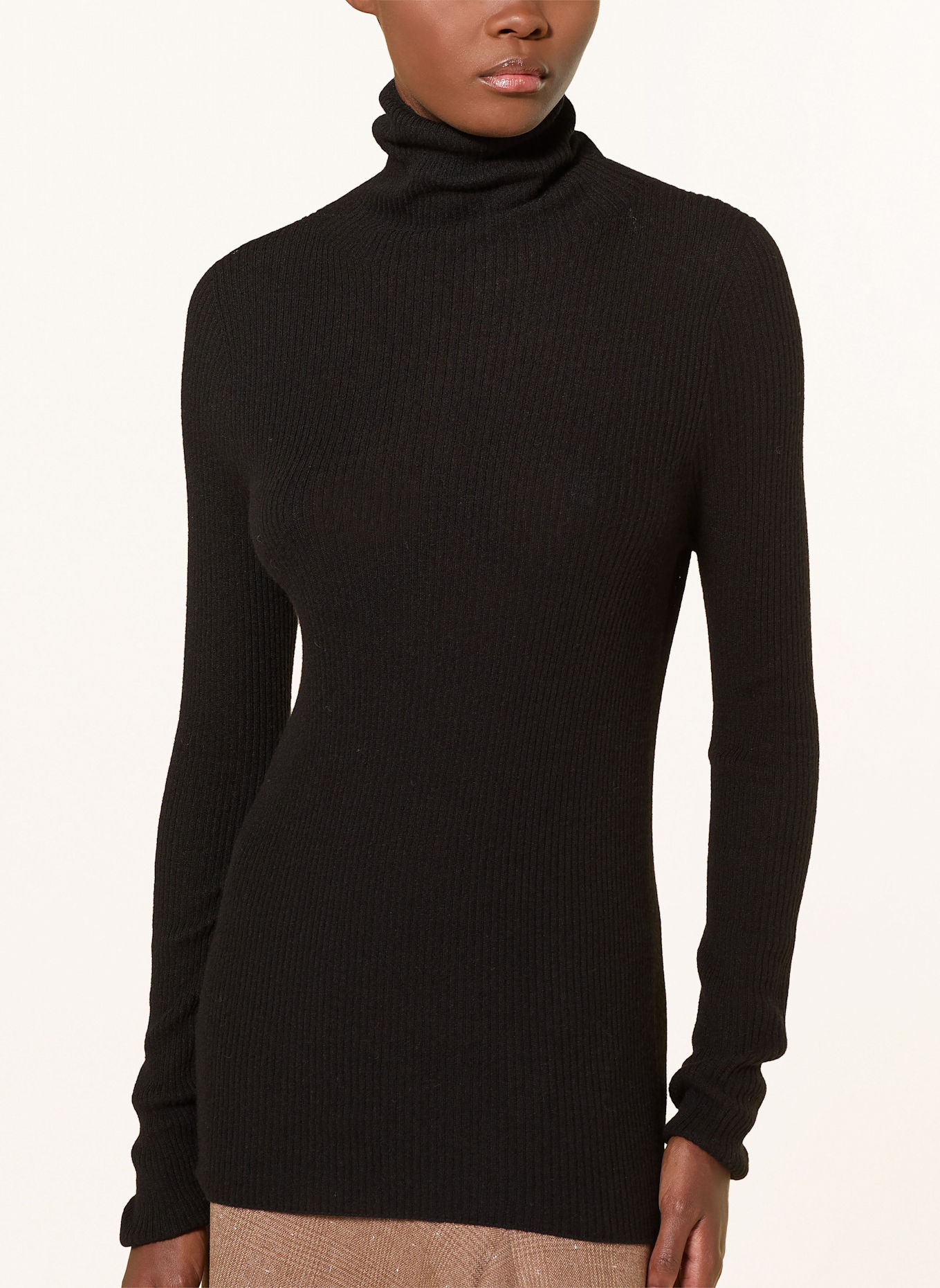 FABIANA FILIPPI Rollkragenpullover: SCHWARZ