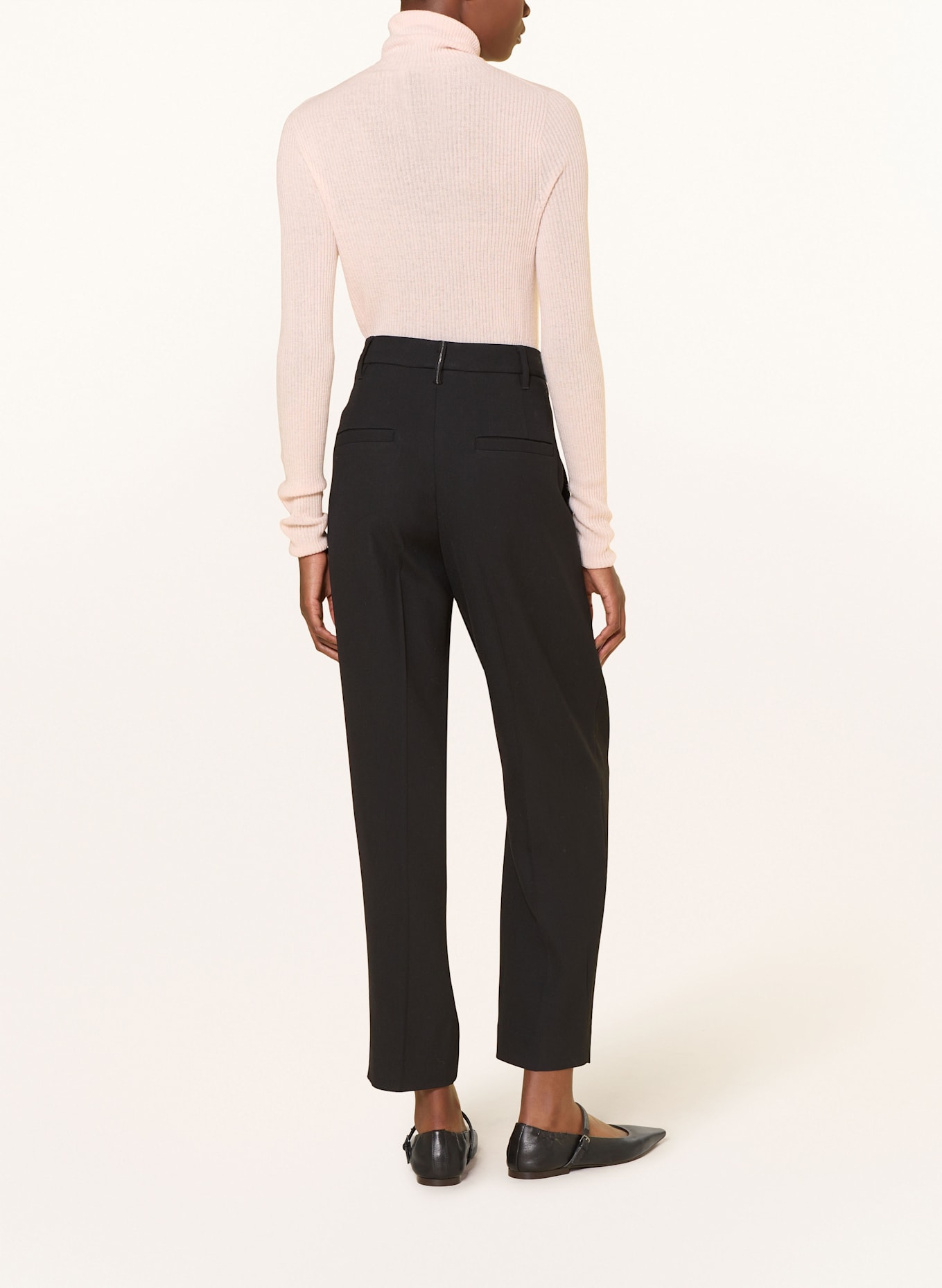 FABIANA FILIPPI Rollkragenpullover: HELLROSA