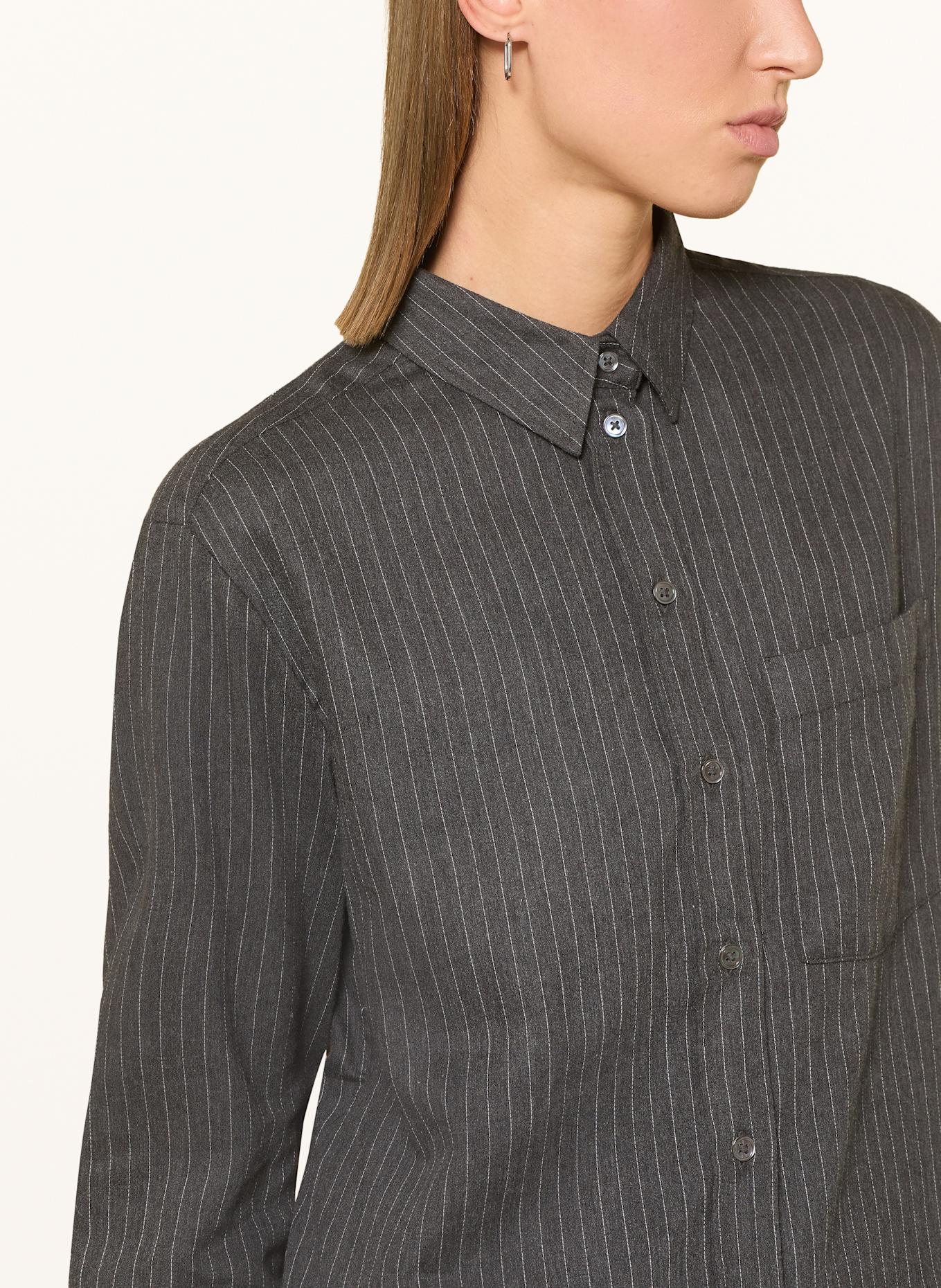 Marc O'Polo Hemdbluse: DUNKELGRAU