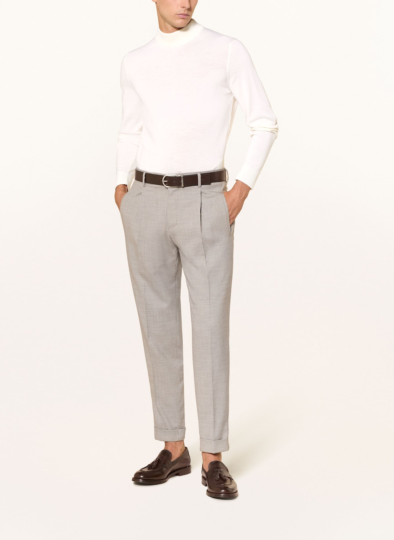 STRELLSON Pullover MAREK-RH: WEISS