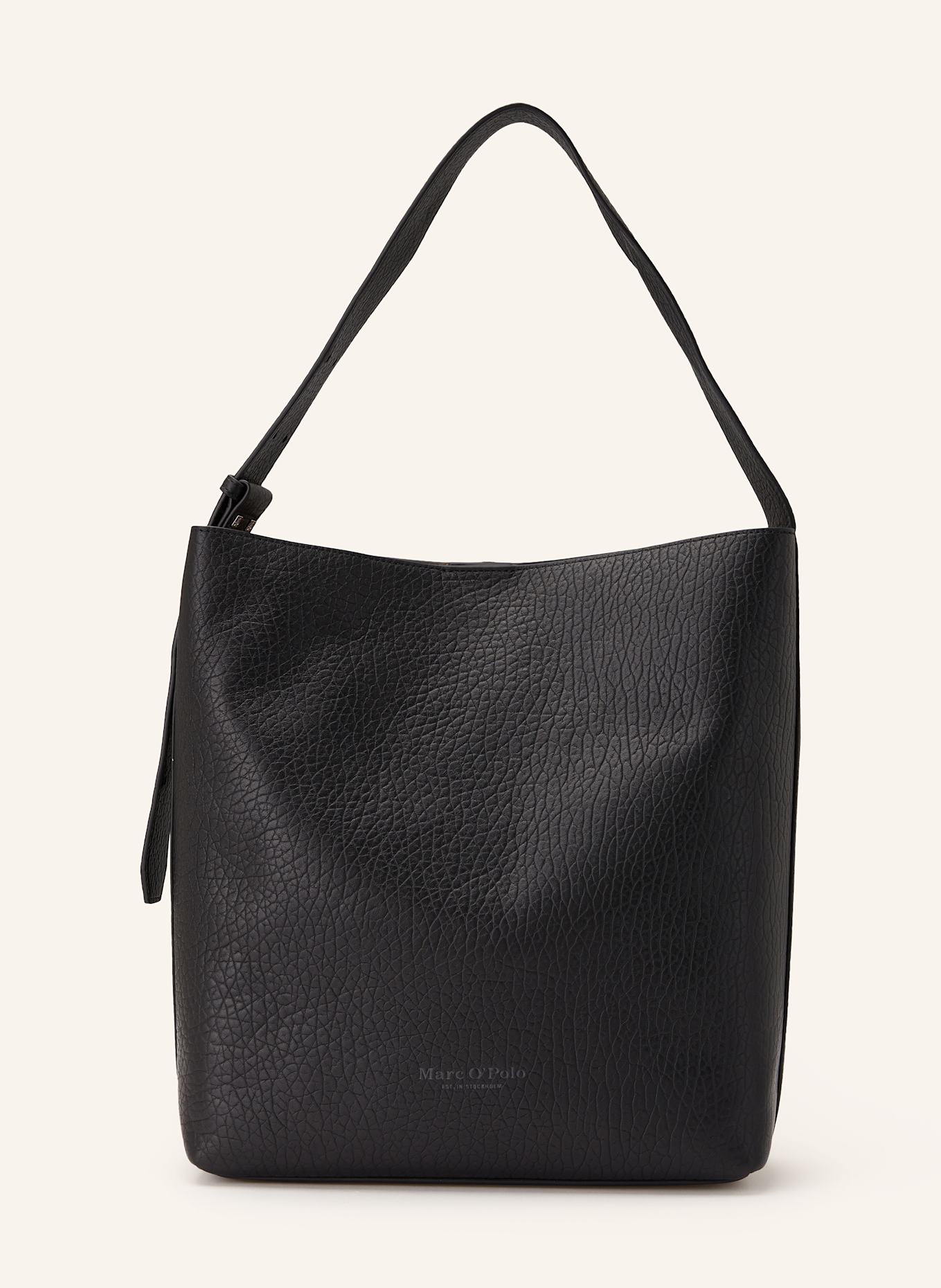 Marc O'Polo Beuteltasche ANINA mit Pouch: SCHWARZ