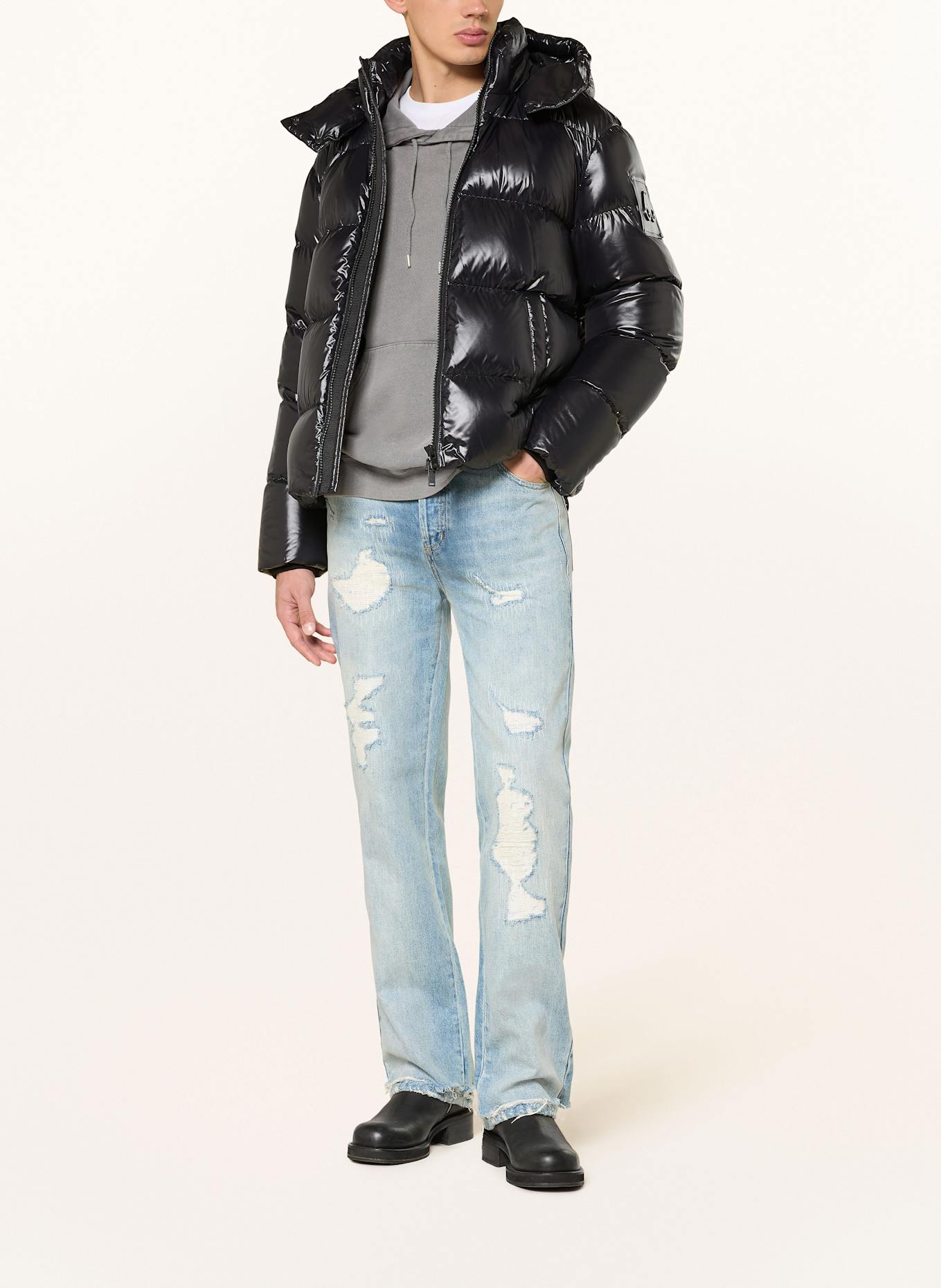 MOOSE KNUCKLES Daunenjacke KINGS: SCHWARZ