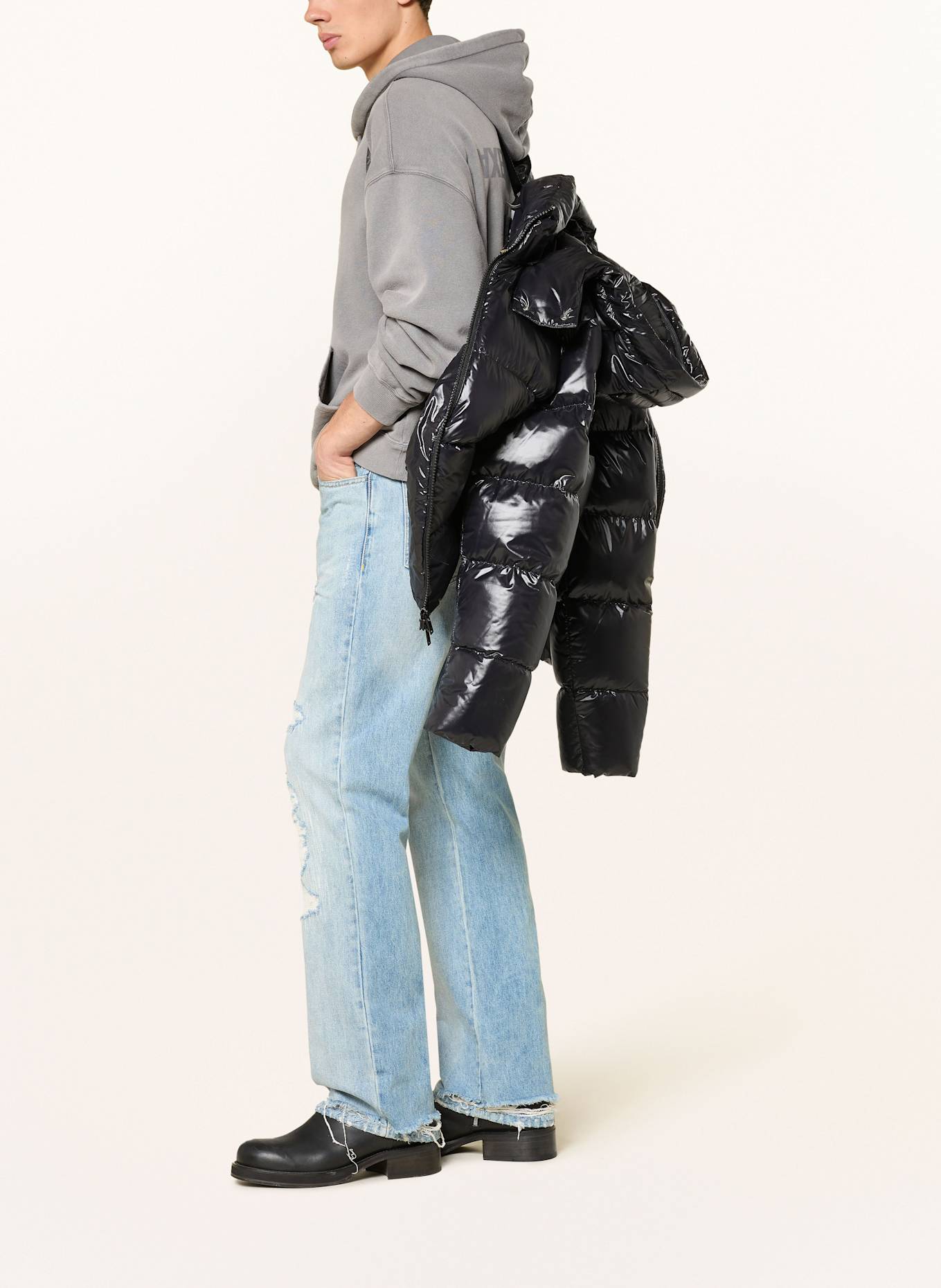 MOOSE KNUCKLES Daunenjacke KINGS: SCHWARZ