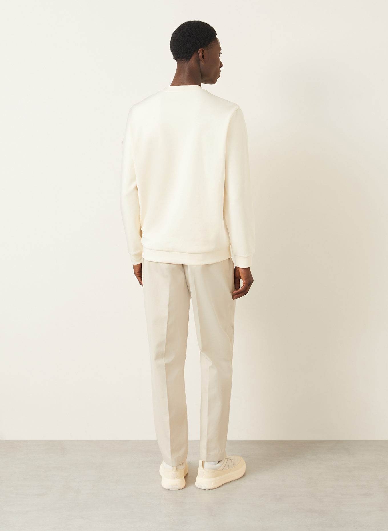 MONCLER Sweatshirt: ECRU