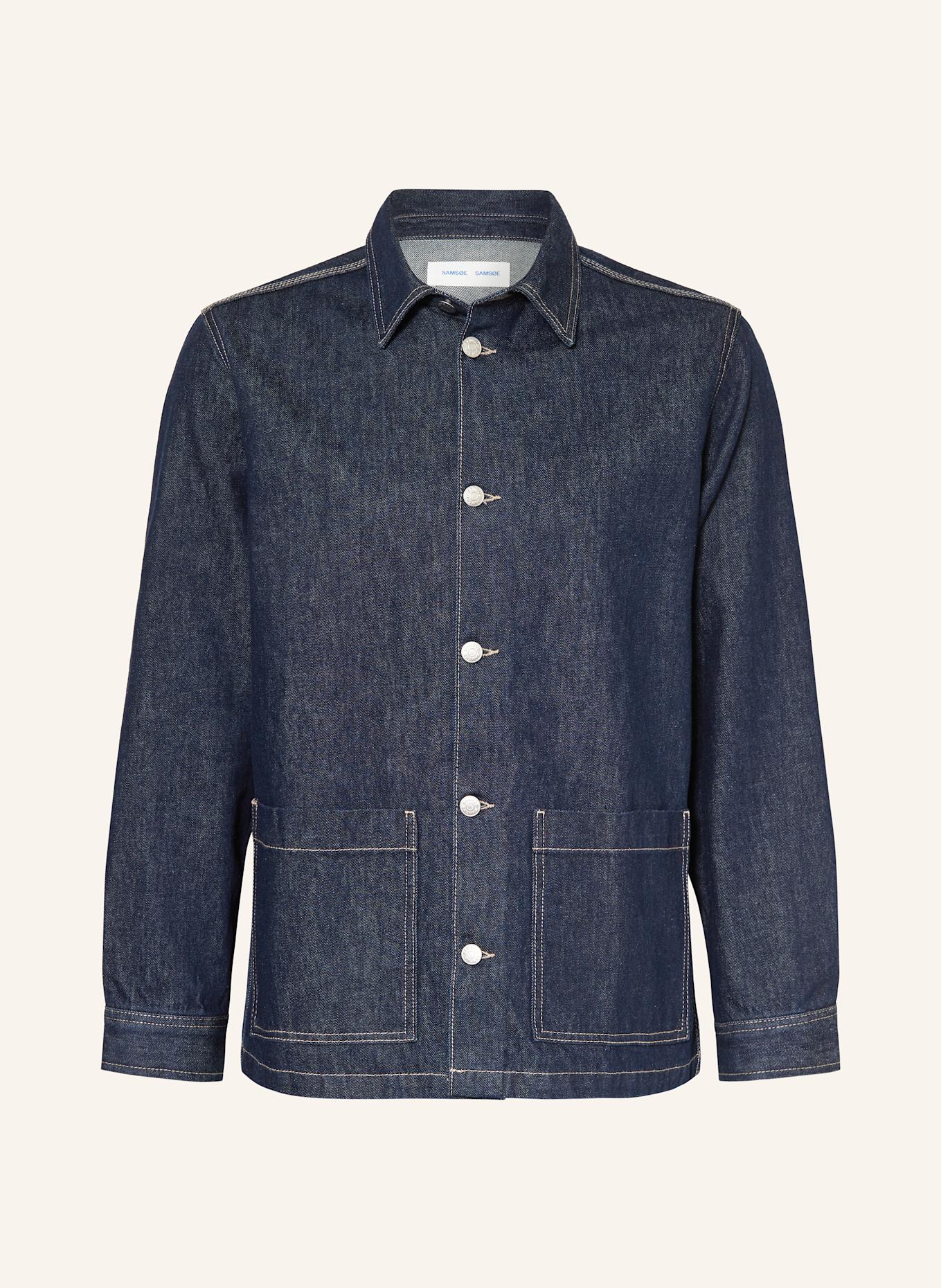SAMSØE SAMSØE SAHENRY denim jacket: DARK BLUE