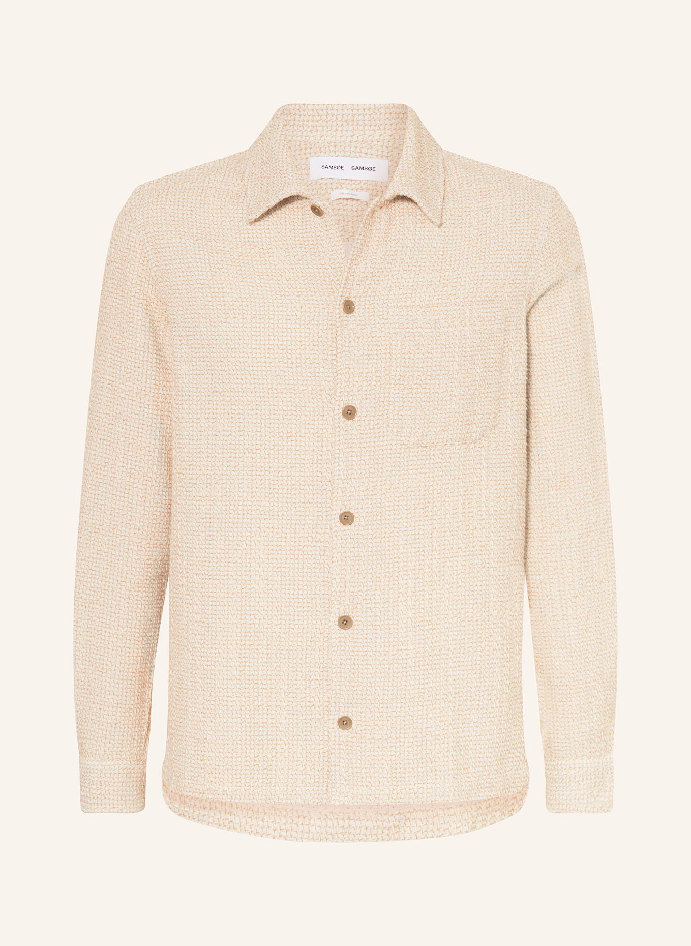 SAMSØE SAMSØE Overshirt SATAKA JC: CREAM / BEIGE