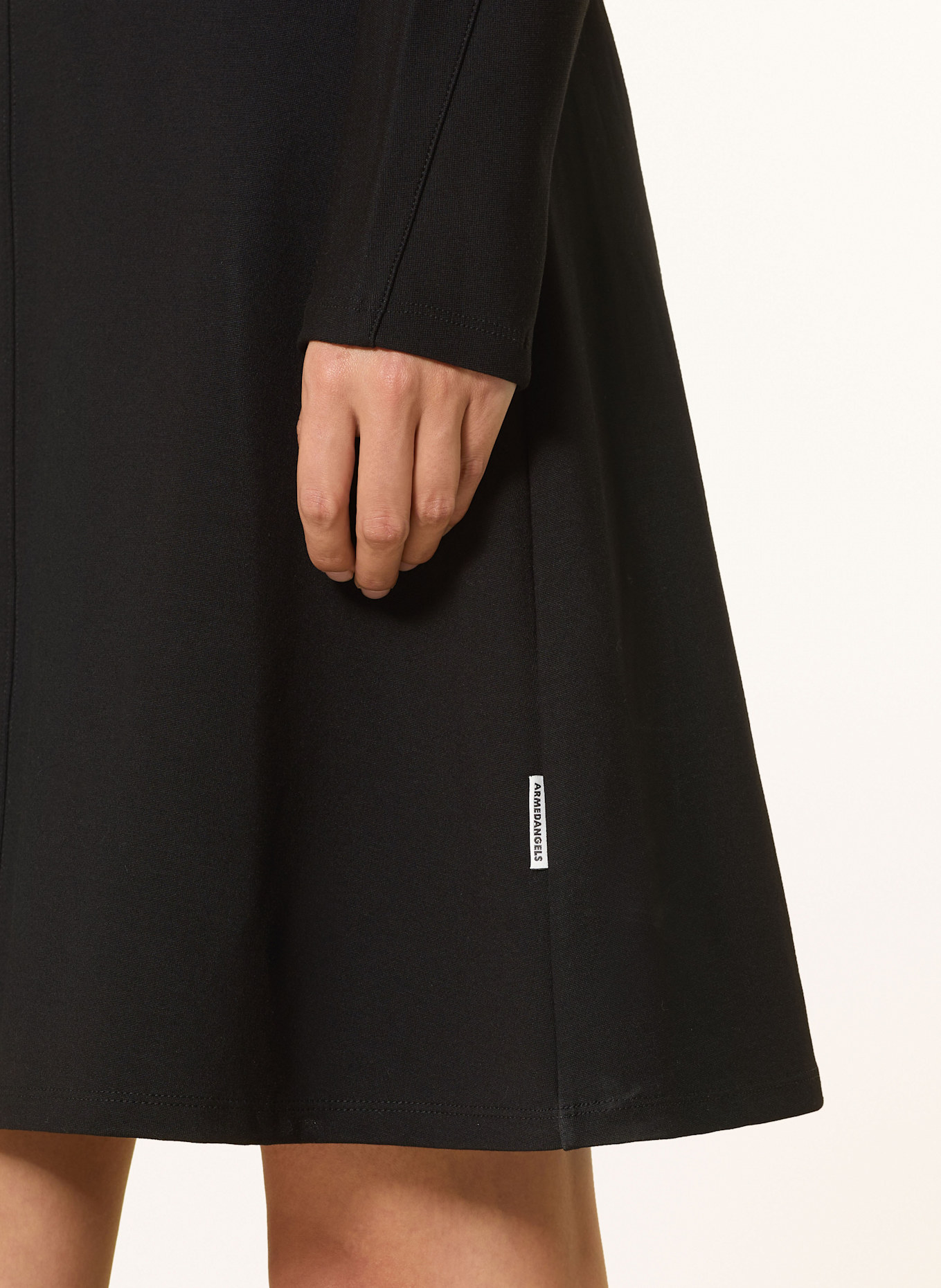 ARMEDANGELS Jerseykleid CALINAA: SCHWARZ