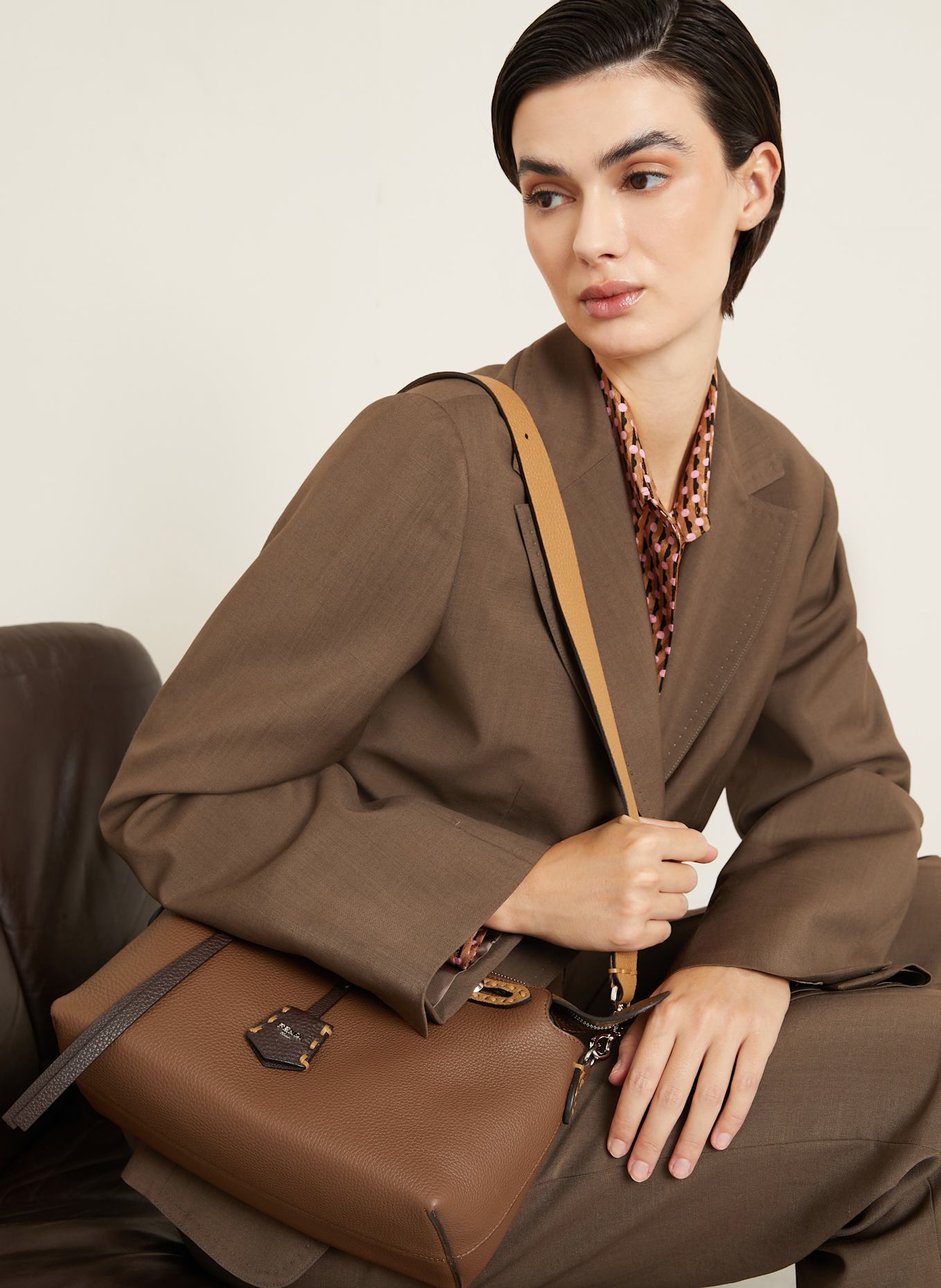 FENDI Handbag BY THE WAY SELLERIA MEDIUM: BROWN