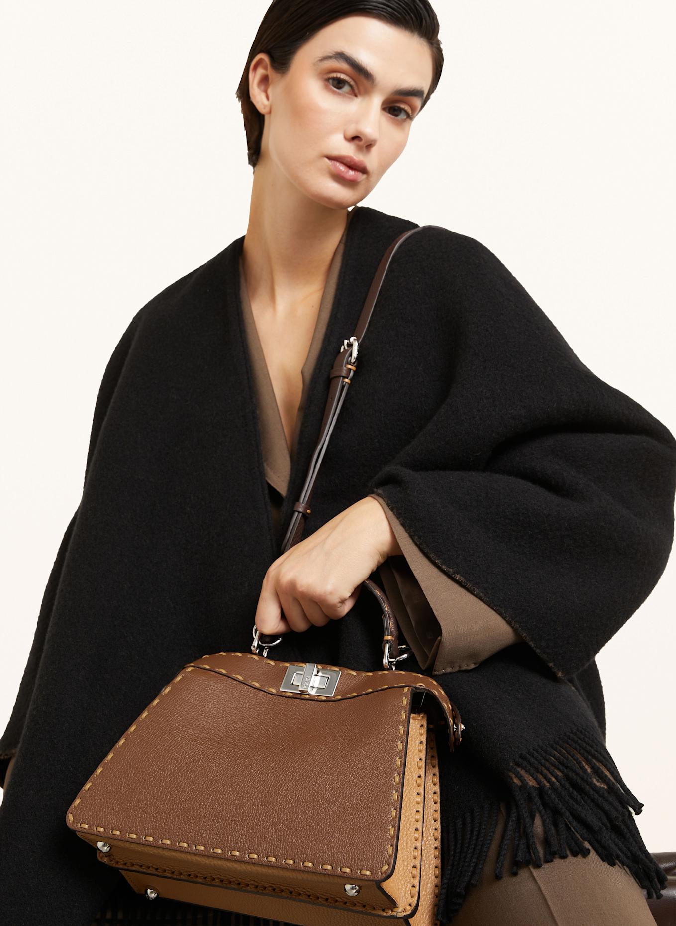 FENDI Handtasche PEEKABOO ISEEU: BRAUN