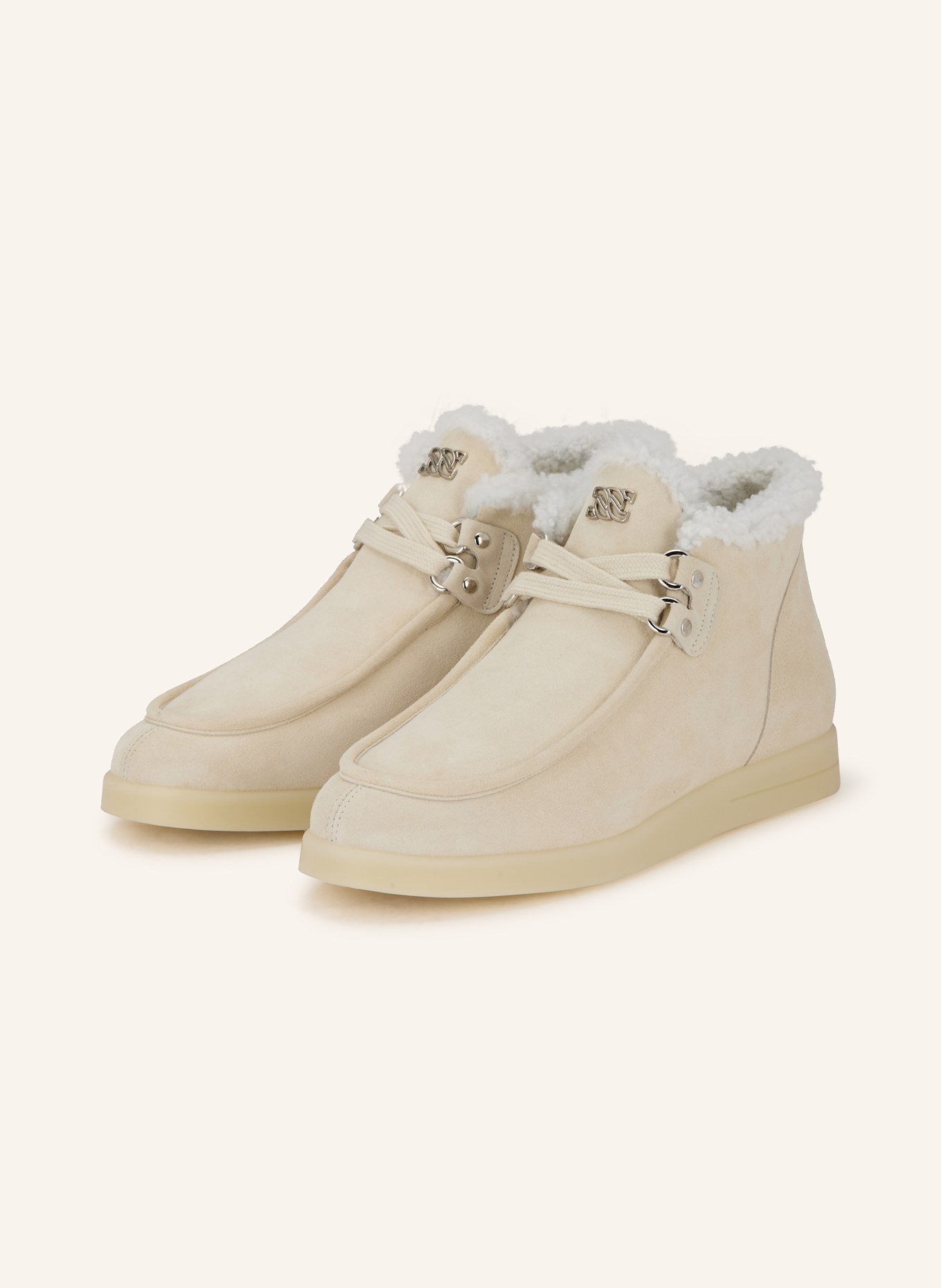 CASADEI Desert-Boots DAMI: CREME