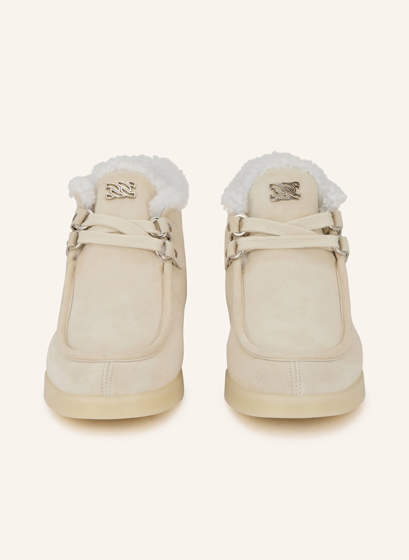 CASADEI Desert-Boots DAMI: CREME