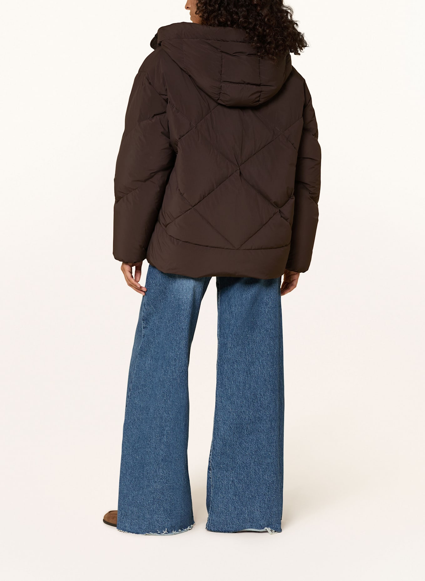 someday Daunenjacke VORTEA: DUNKELBRAUN