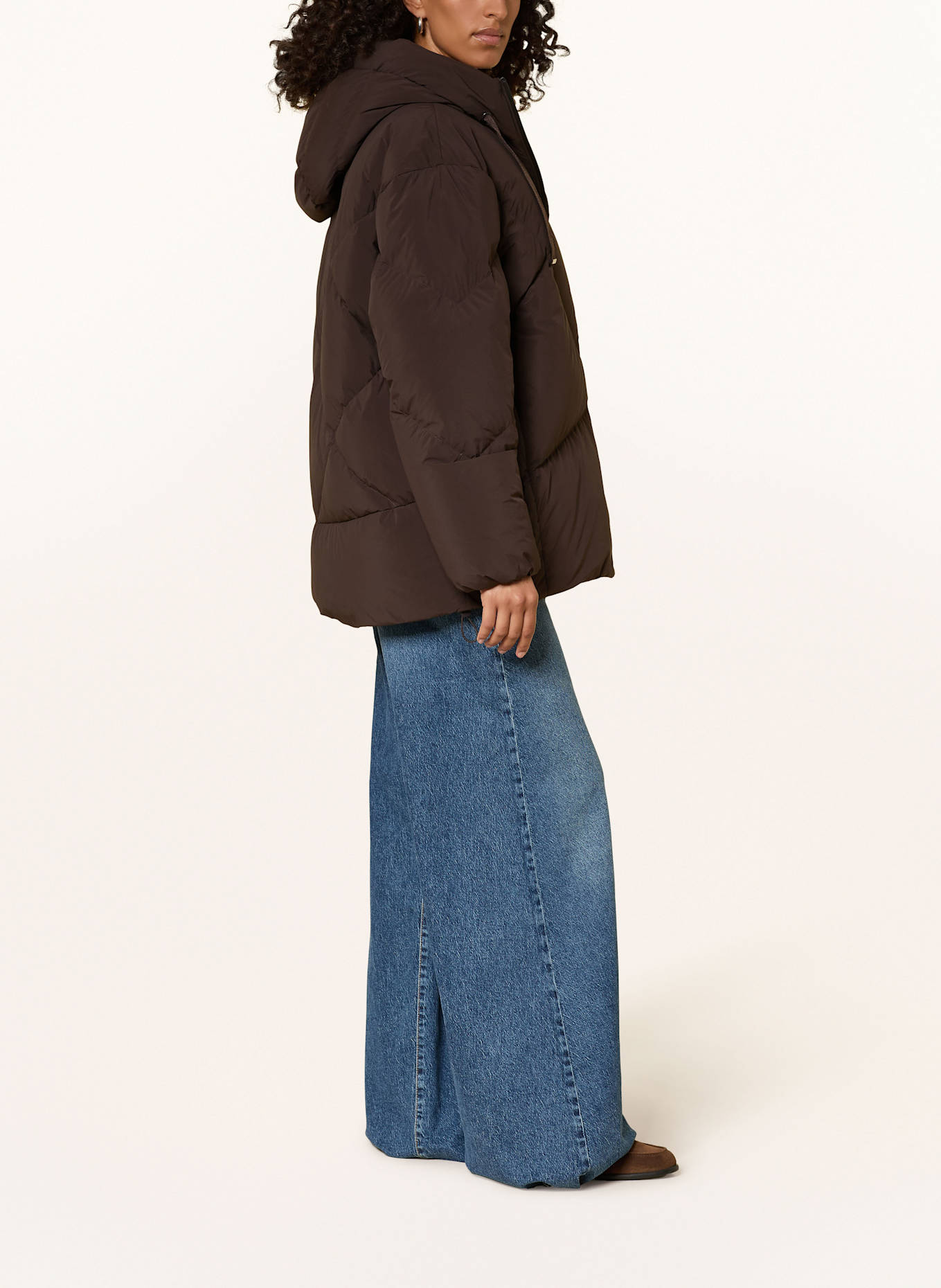 someday Daunenjacke VORTEA: DUNKELBRAUN