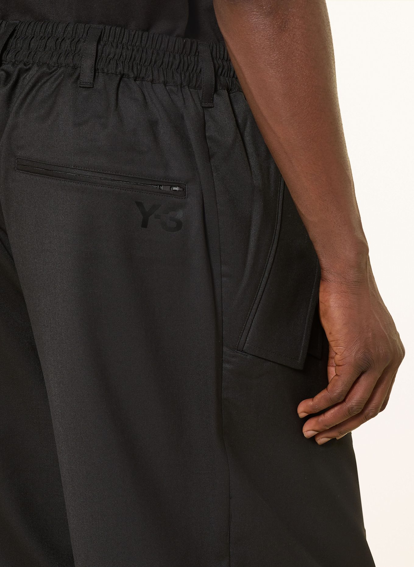 Y-3 Hose im Jogging-Stil Oversized Fit: SCHWARZ