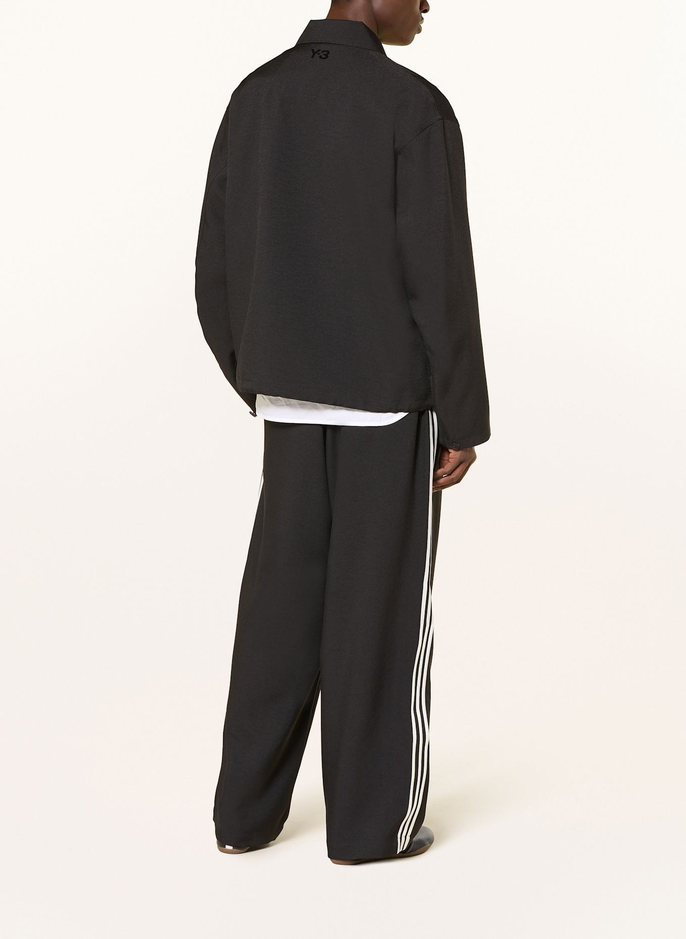 Y-3 Oversized-Jacke Y-3 SPORT UNIFORM COACH: SCHWARZ
