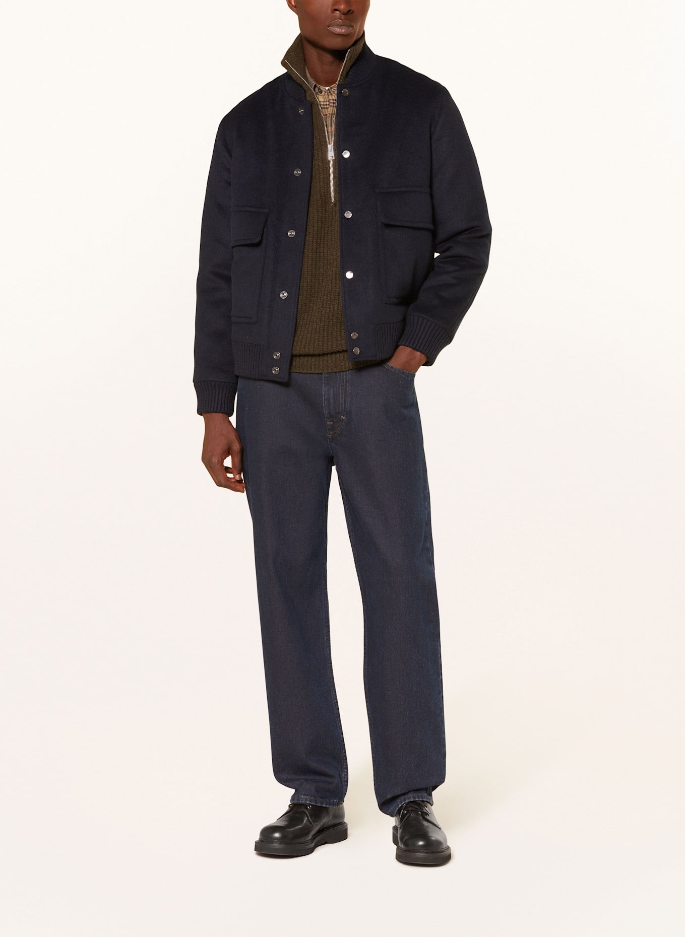 WOOLRICH Blouson MILES: DUNKELBLAU