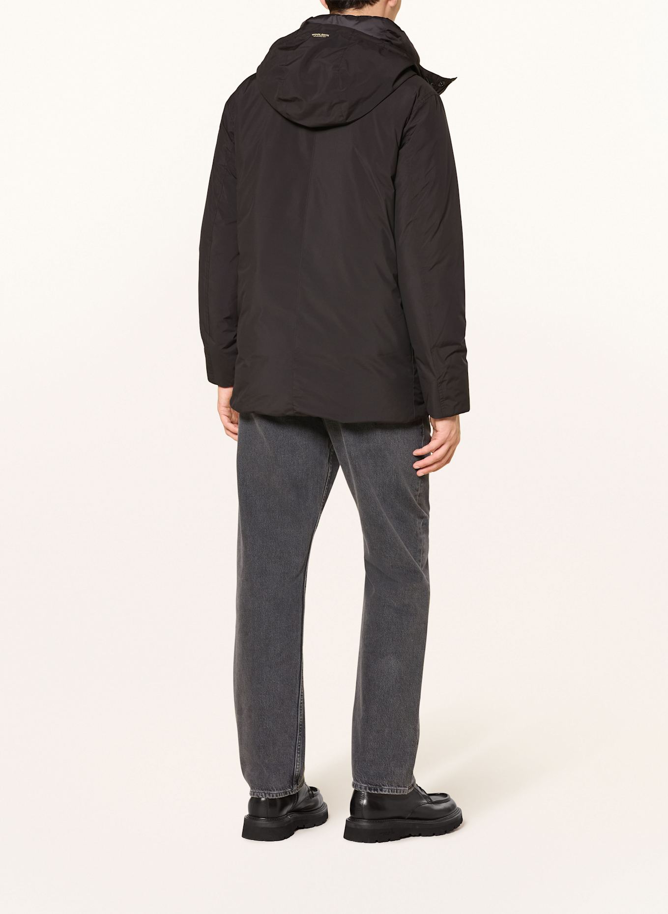 WOOLRICH Daunenparka CLOUD ARCTIC: SCHWARZ