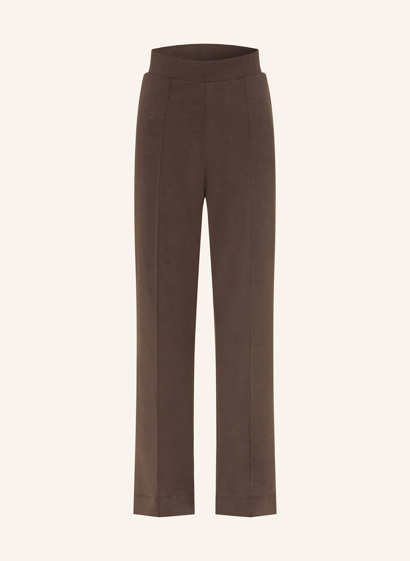 darling harbour Marlenehose aus Jersey: CHOCOLATE