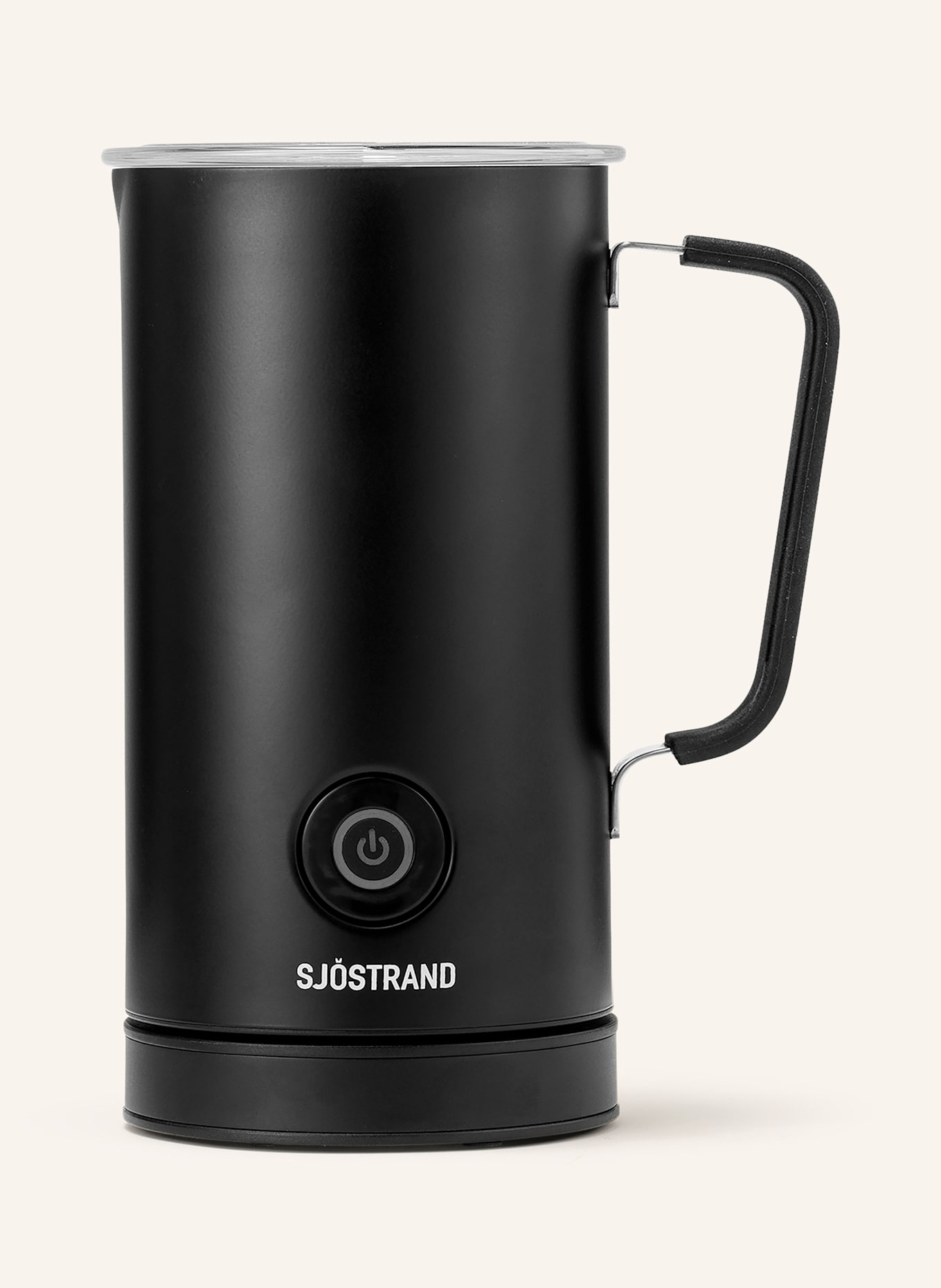 SJÖSTRAND Elektrischer Milchaufschäumer: SCHWARZ