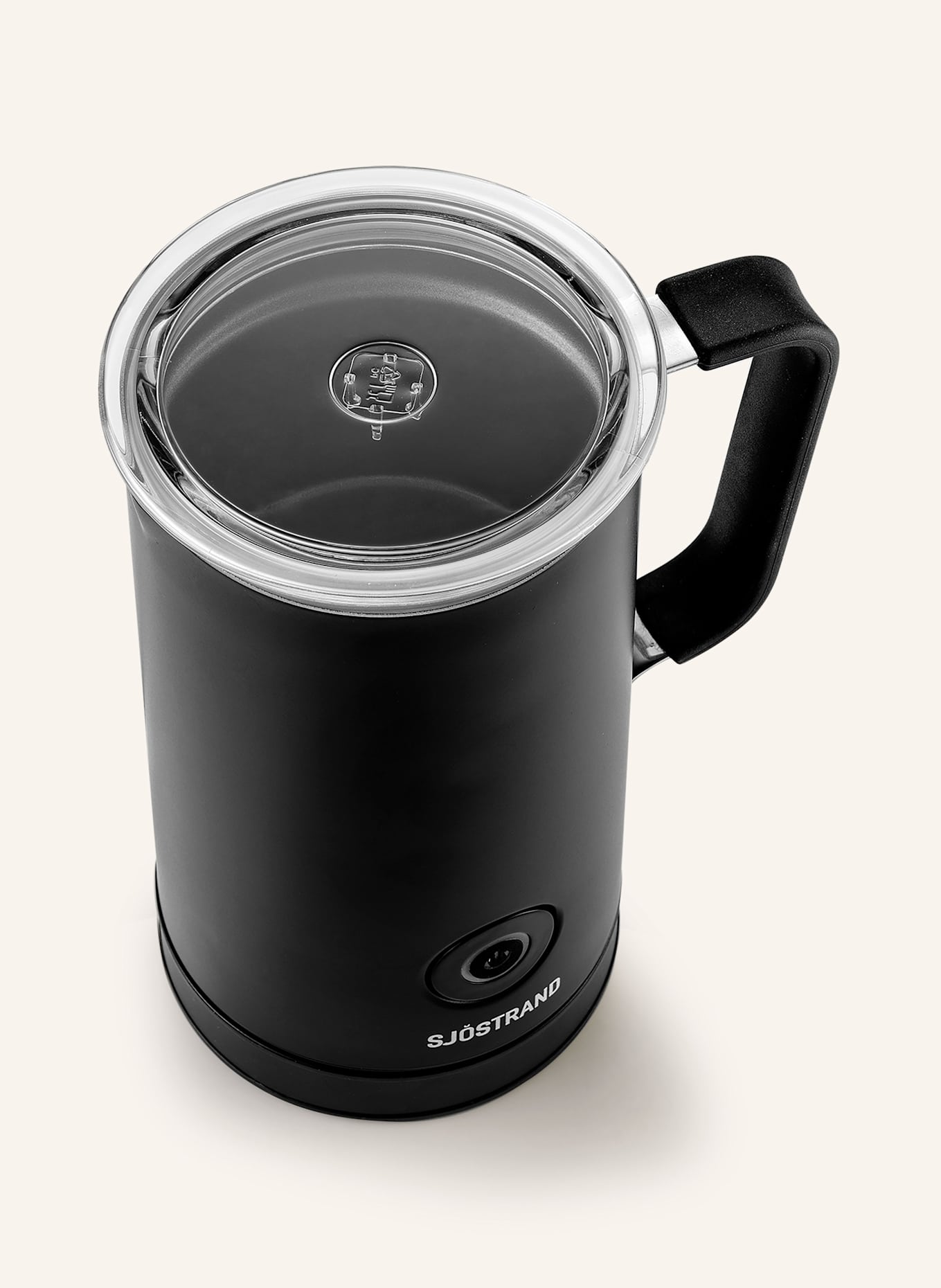 SJÖSTRAND Elektrischer Milchaufschäumer: SCHWARZ