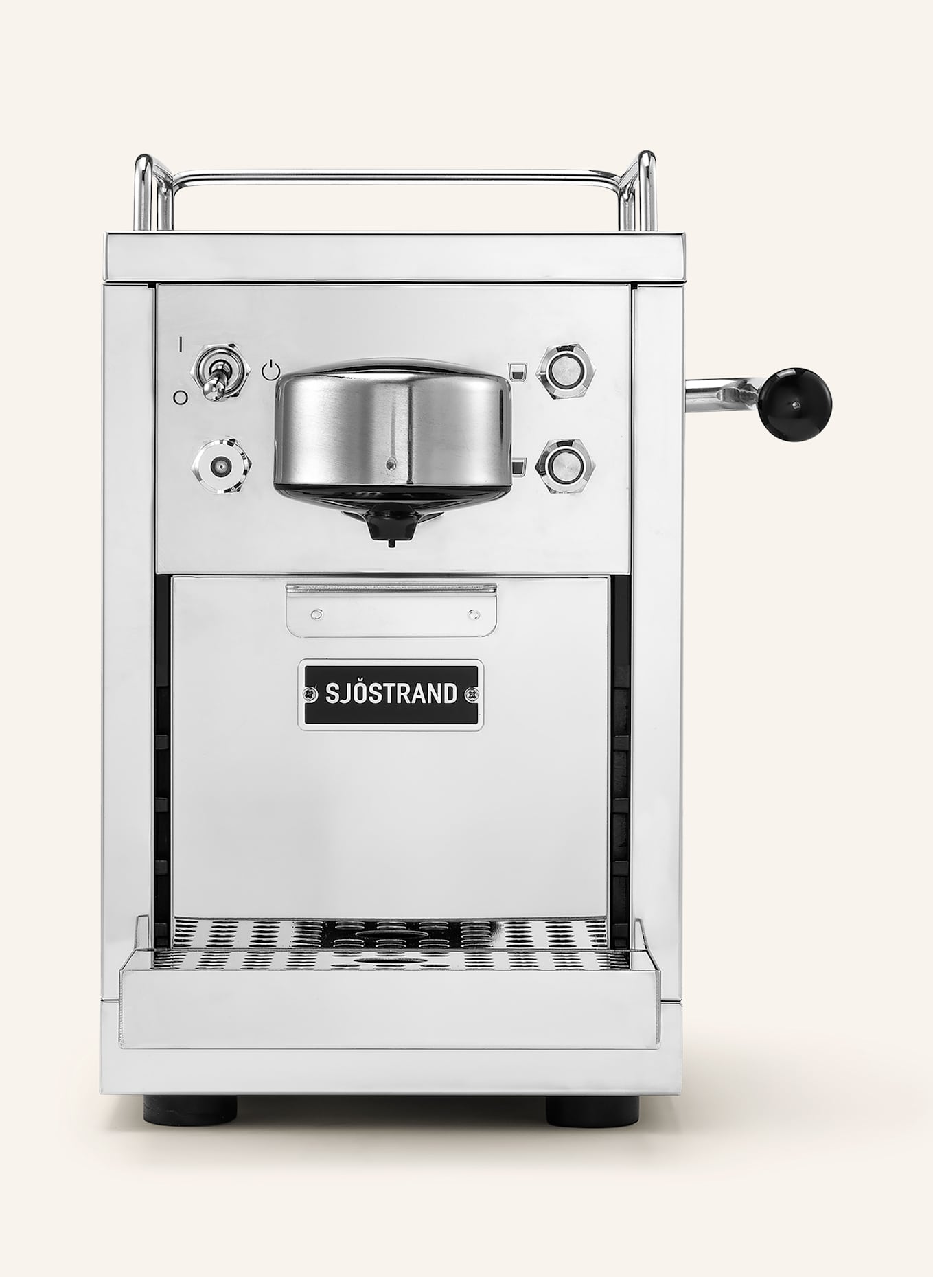 SJÖSTRAND Kaffeemaschine THE ORIGINAL: SILBER