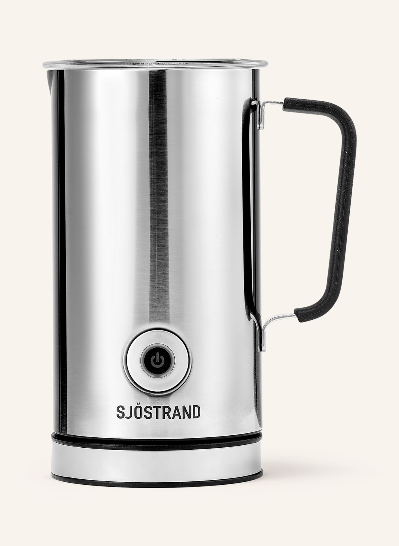 SJÖSTRAND Elektrischer Milchaufschäumer: SILBER