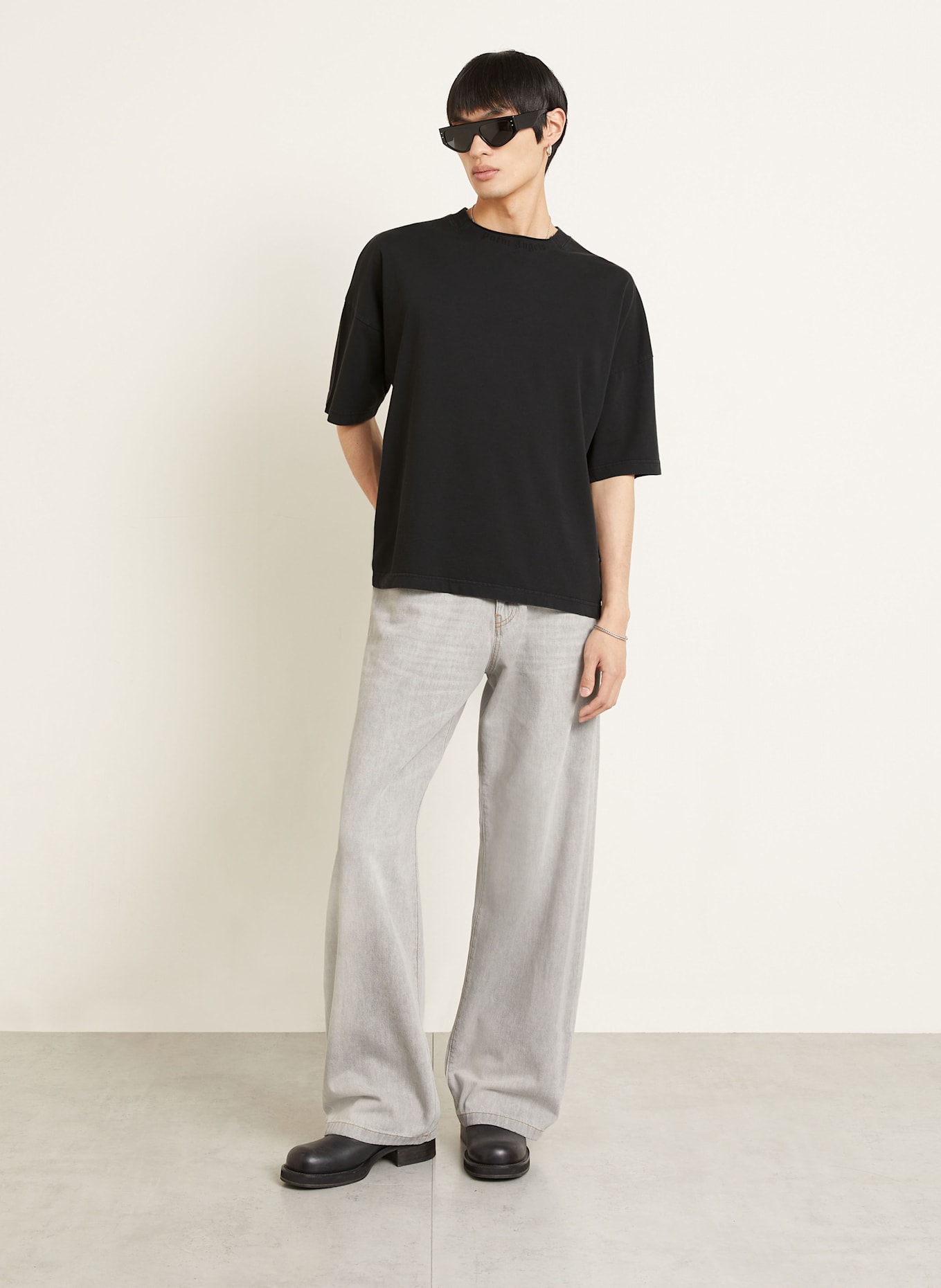 Palm Angels T-Shirt: SCHWARZ