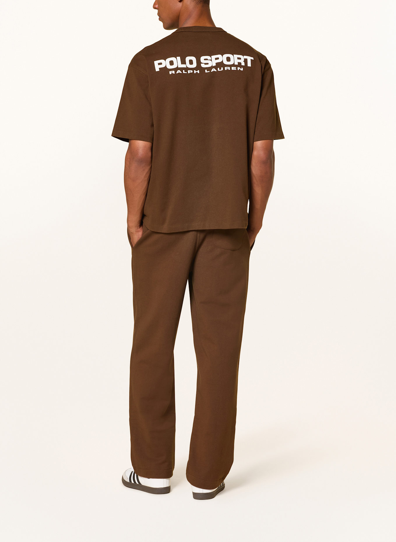 POLO SPORT Sweatpants: DUNKELBRAUN