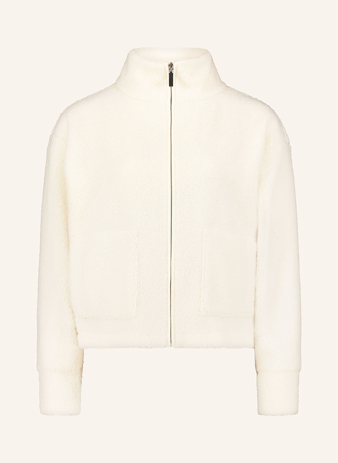 BETTY&CO Bouclé-Jacke: WEISS