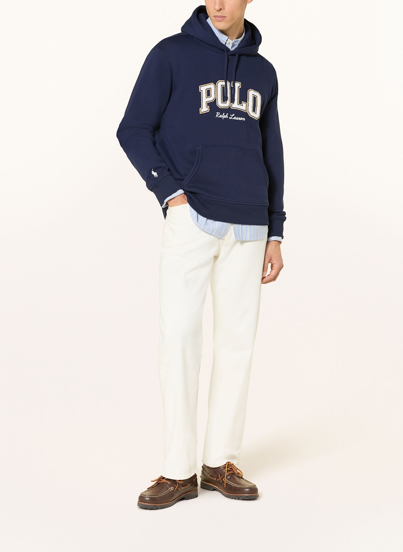 POLO RALPH LAUREN Hoodie: DUNKELBLAU