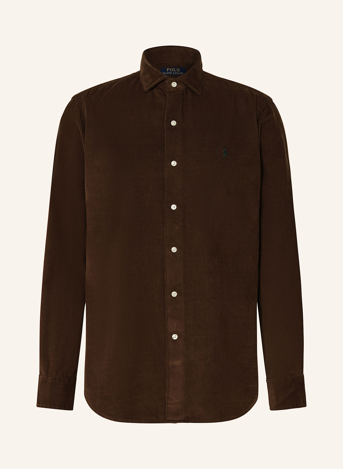 POLO RALPH LAUREN Cordhemd Custom Fit: BRAUN