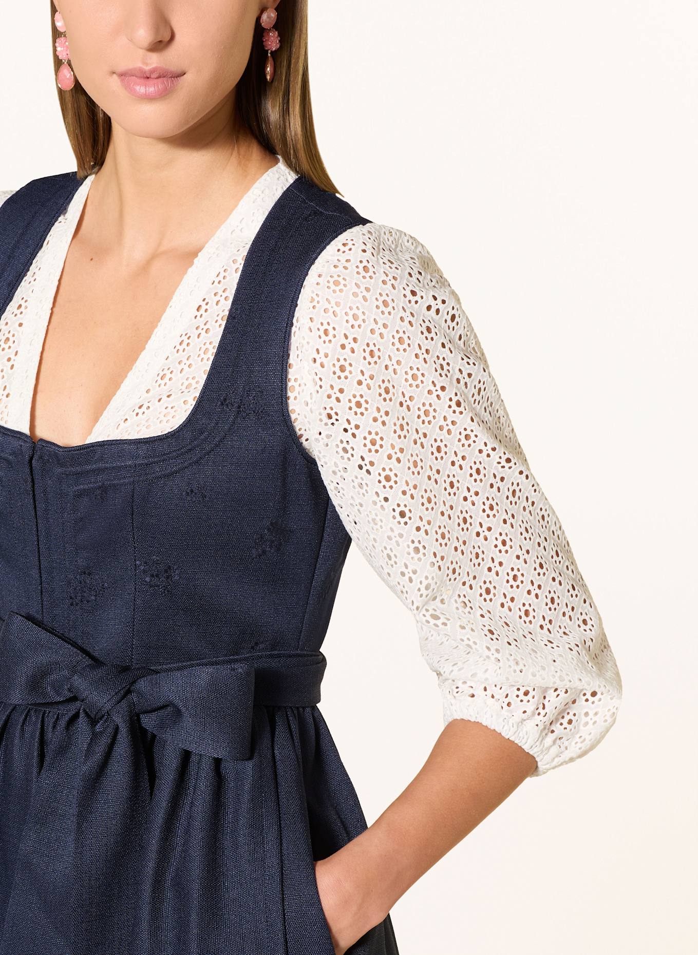 LIMBERRY Dirndl FEDORA: DUNKELBLAU