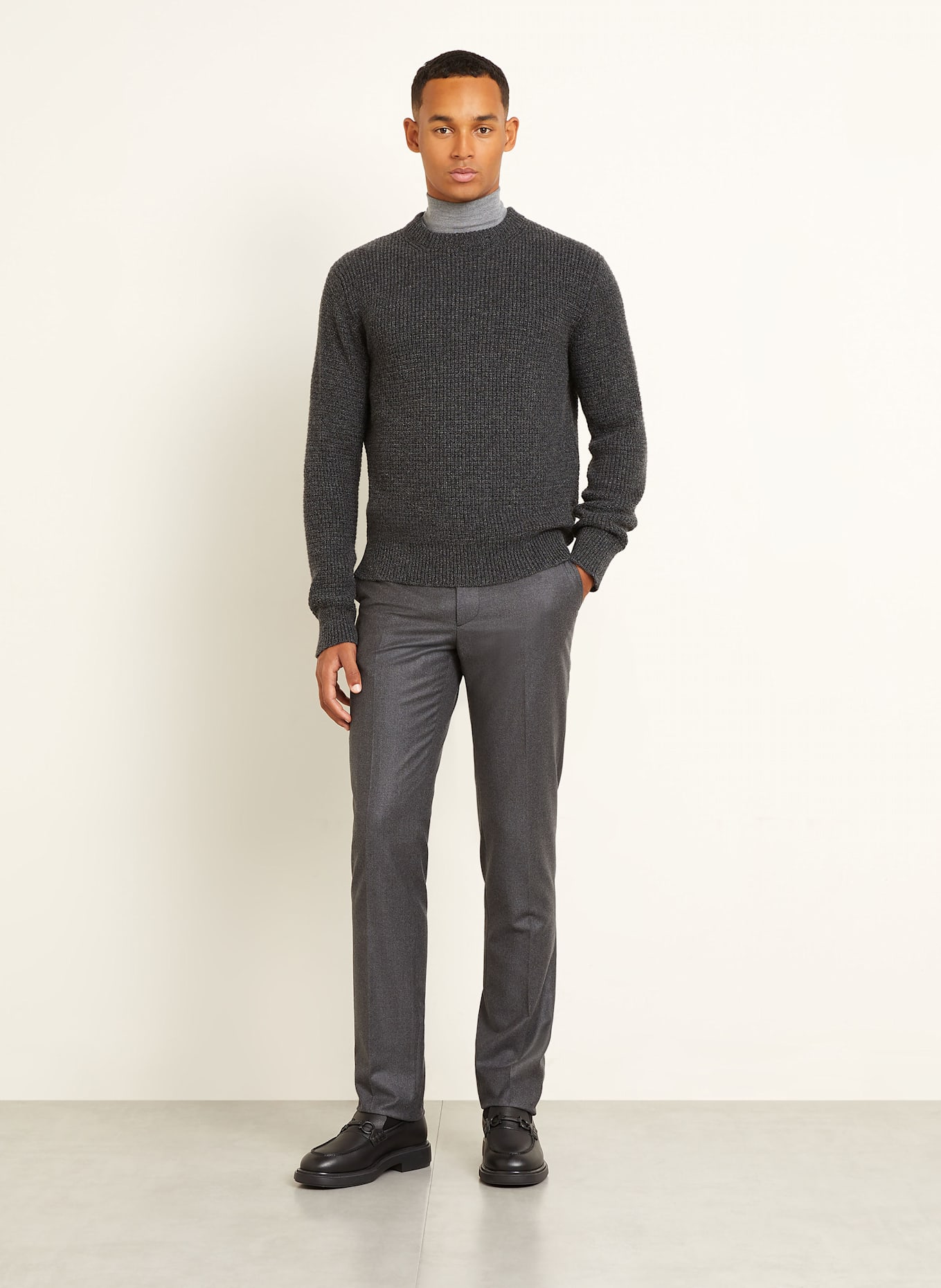 AGNONA Pullover mit Cashmere: DUNKELGRAU