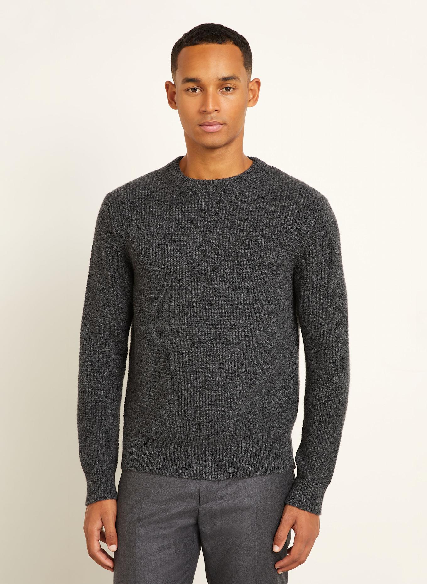 AGNONA Pullover mit Cashmere: DUNKELGRAU