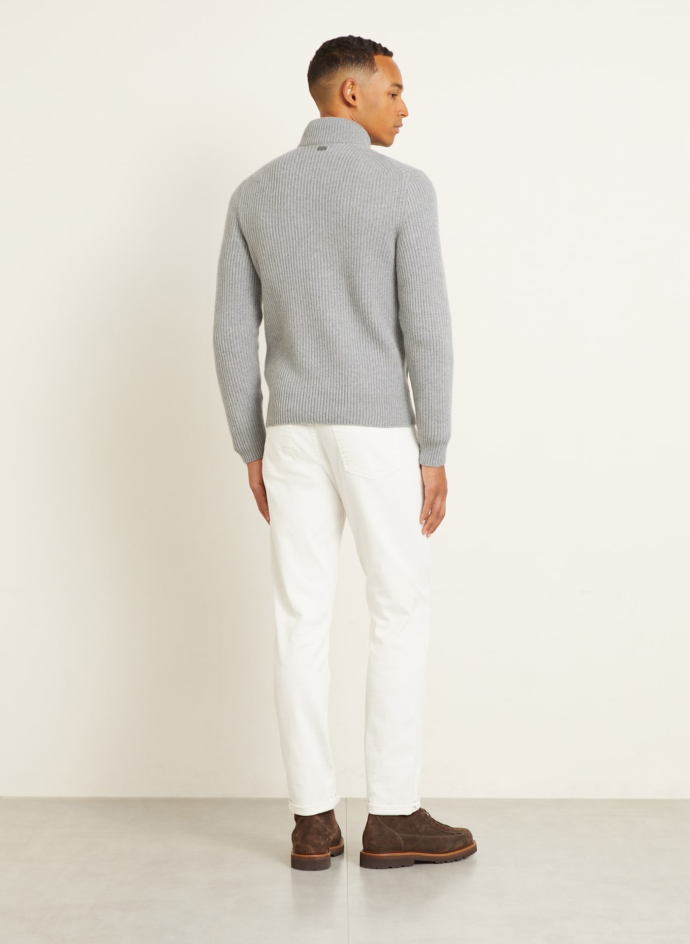 AGNONA Strickjacke aus Cashmere: GRAU