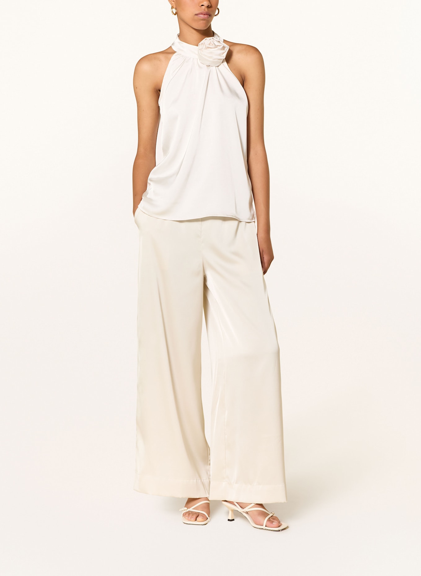 NEO NOIR Satinhose SEBBA: CREME