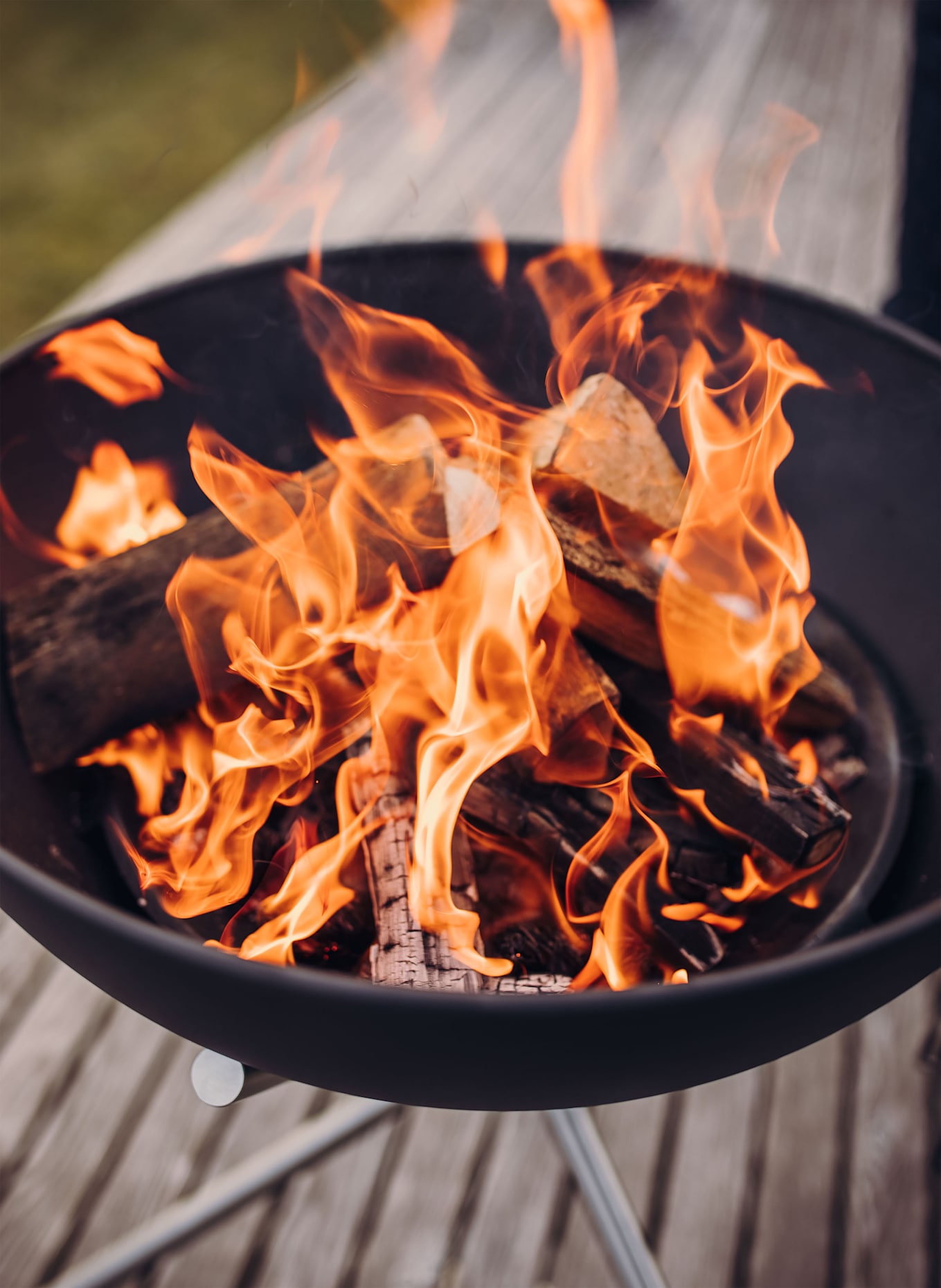 höfats Feuerschale BOWL 57: SCHWARZ / SILBER