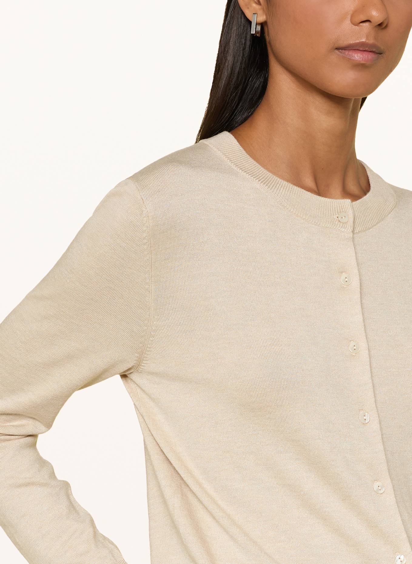 darling harbour Strickjacke: BEIGE