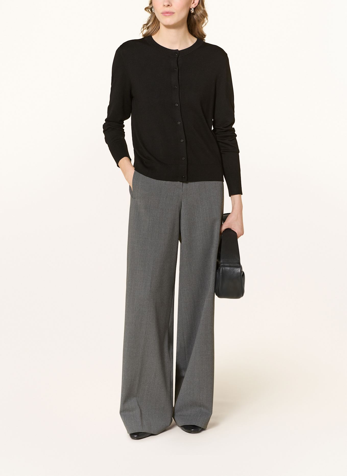 darling harbour Strickjacke: BLACK